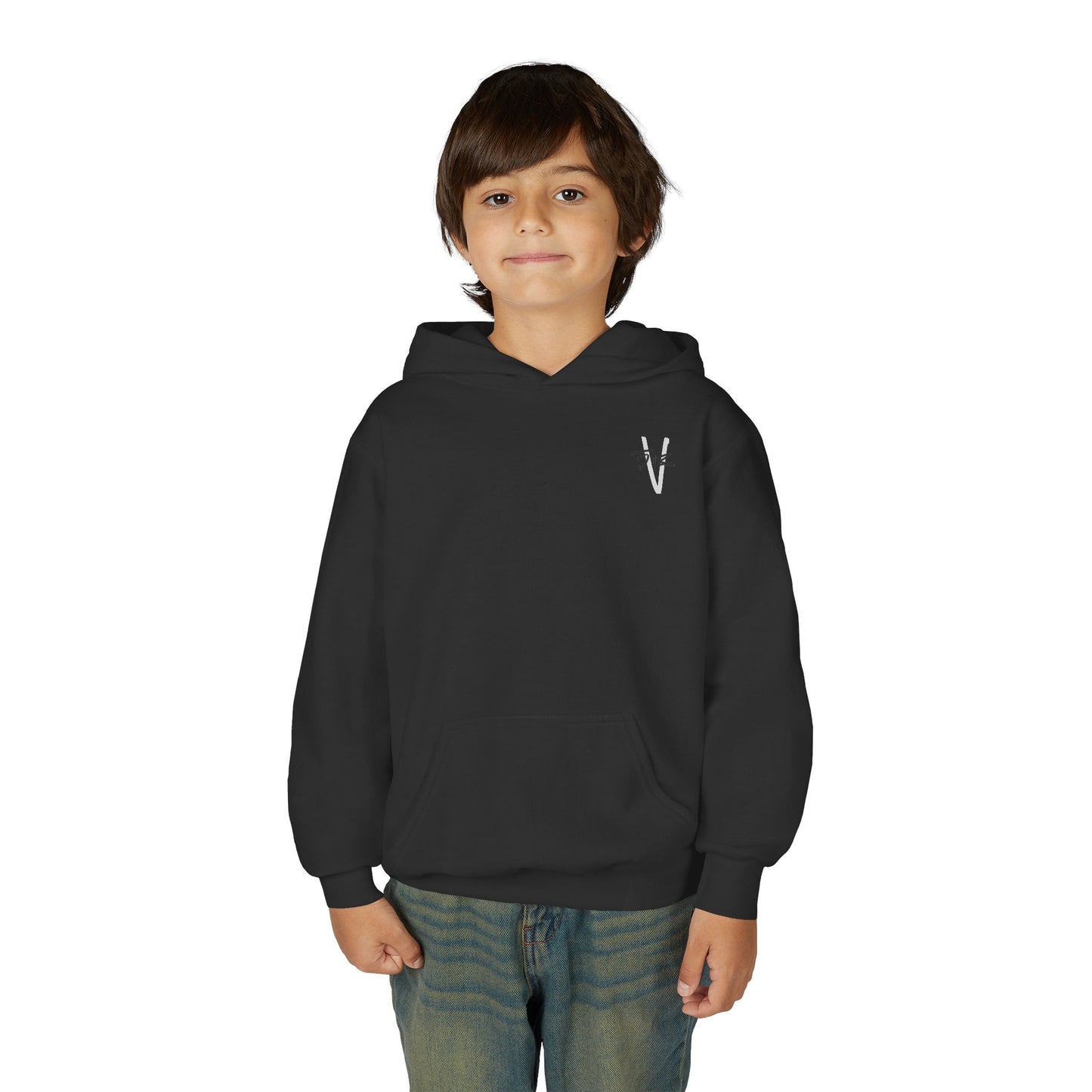 Kids' Young. Wild. 513. Heavy Blend Hoodie