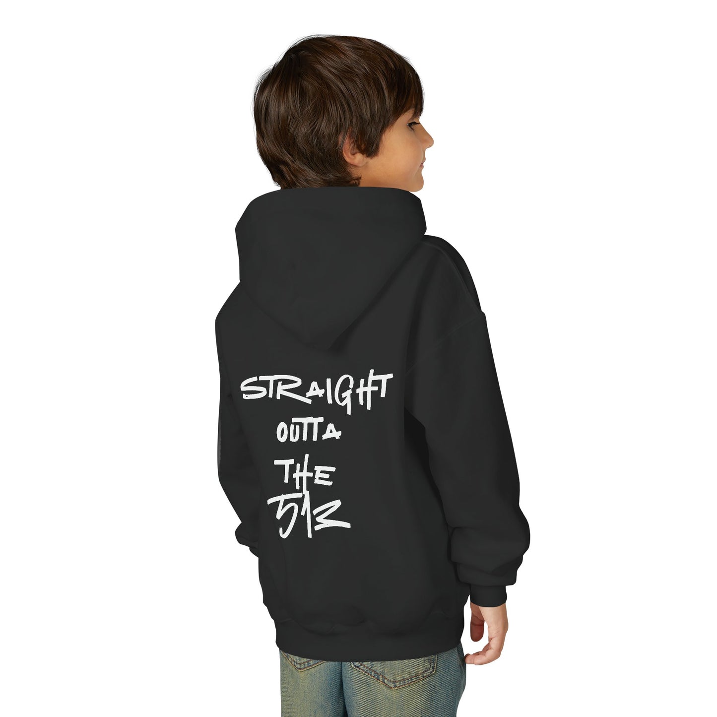 Kids' Straight Outta the 513 Heavy Blend Hooded Sweatshirt