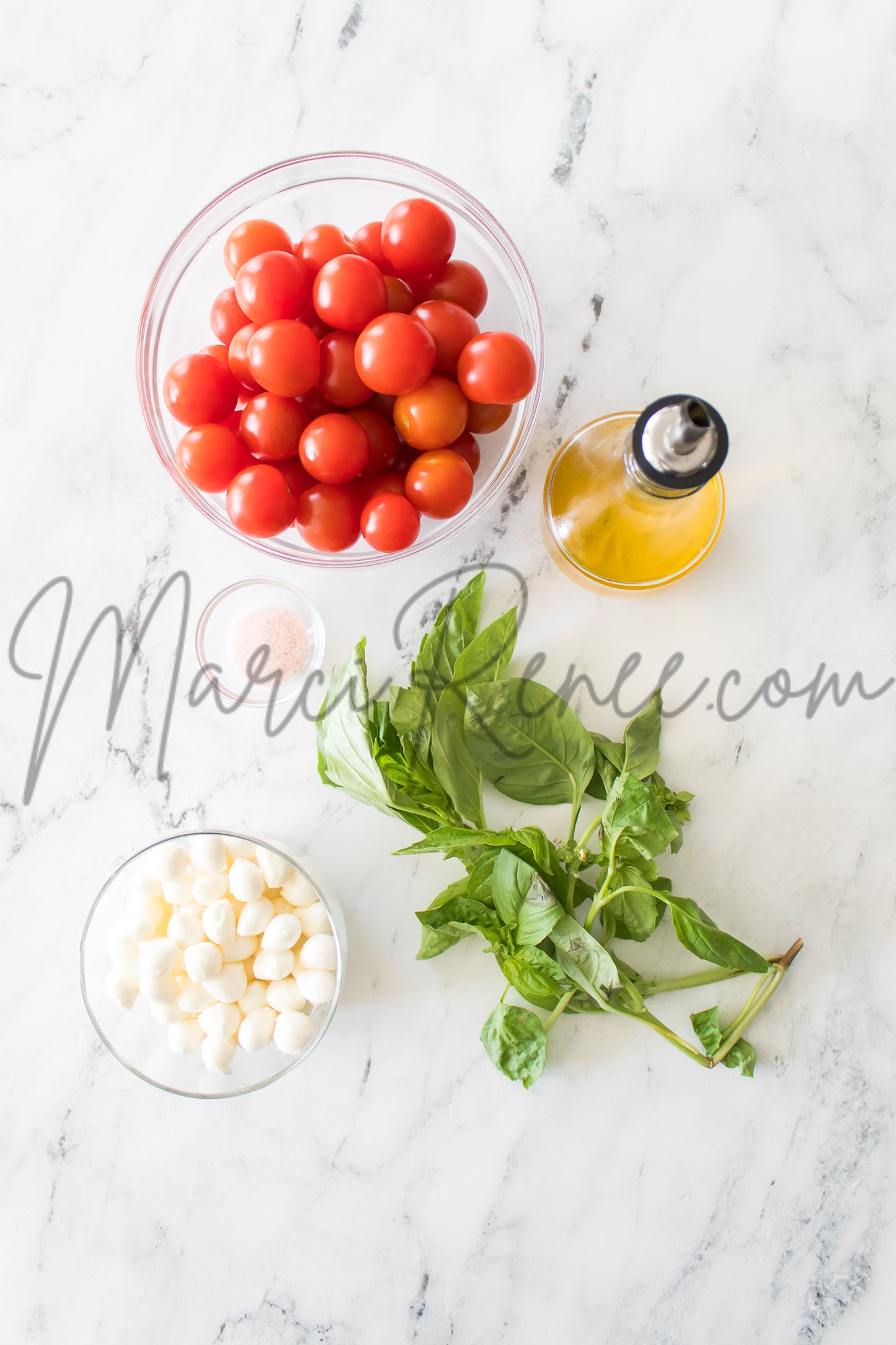 Cherry Tomato Caprese Salad (Set 3 Semi)