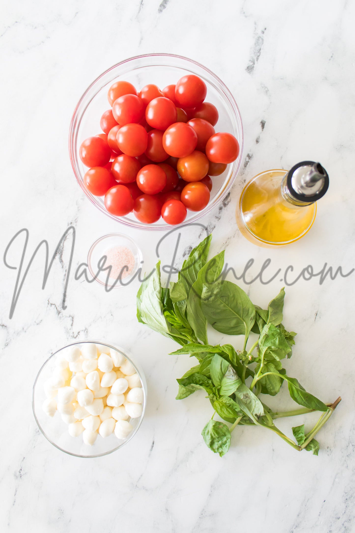Cherry Tomato Caprese Salad (Set 3 Semi)