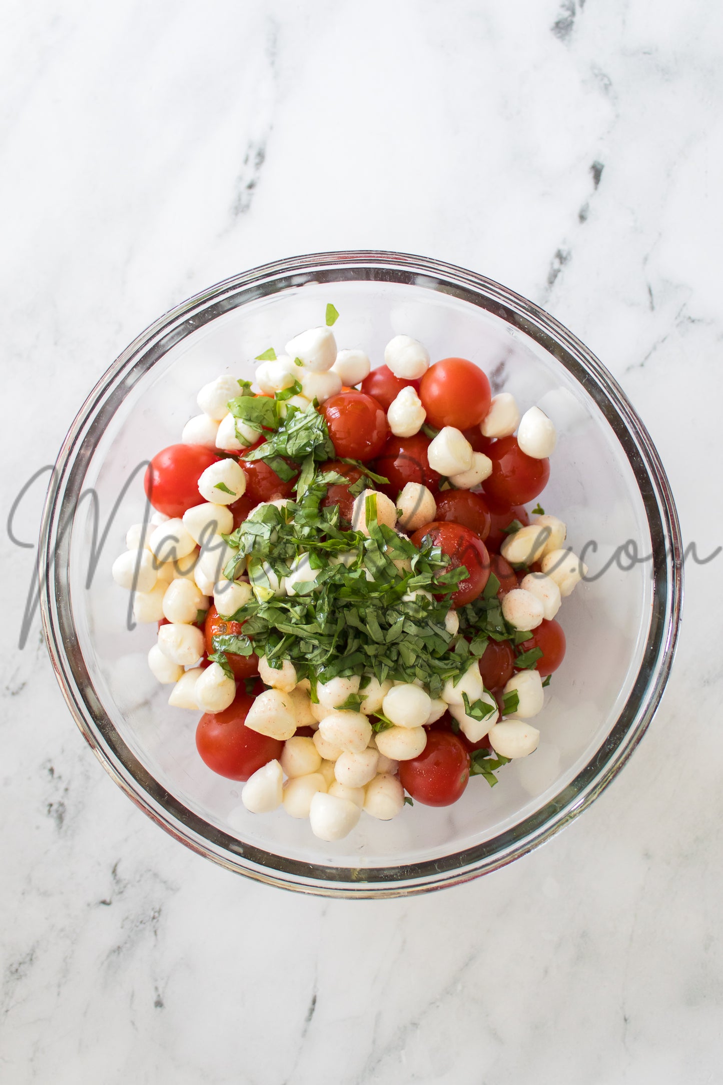 Cherry Tomato Caprese Salad (Set 3 Semi)