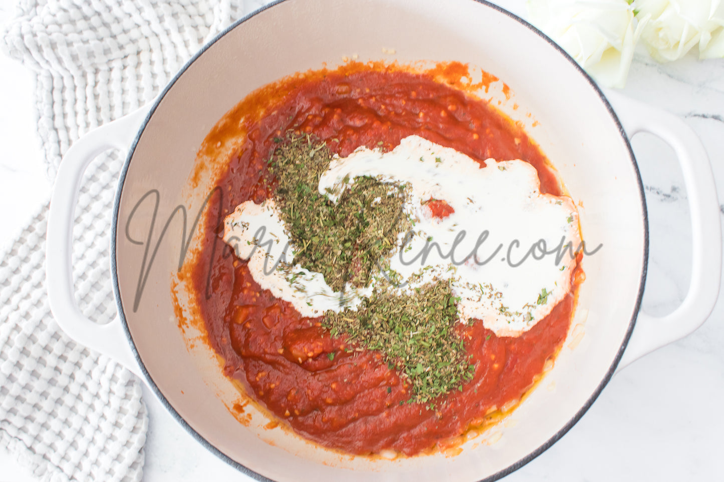Semi: Creamy Spinach Pasta Sauce (Set 2 of 2)