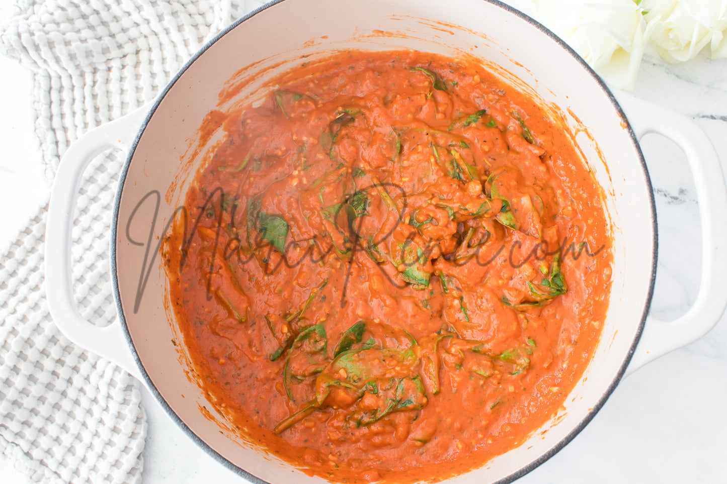 Semi: Creamy Spinach Pasta Sauce (Set 2 of 2)