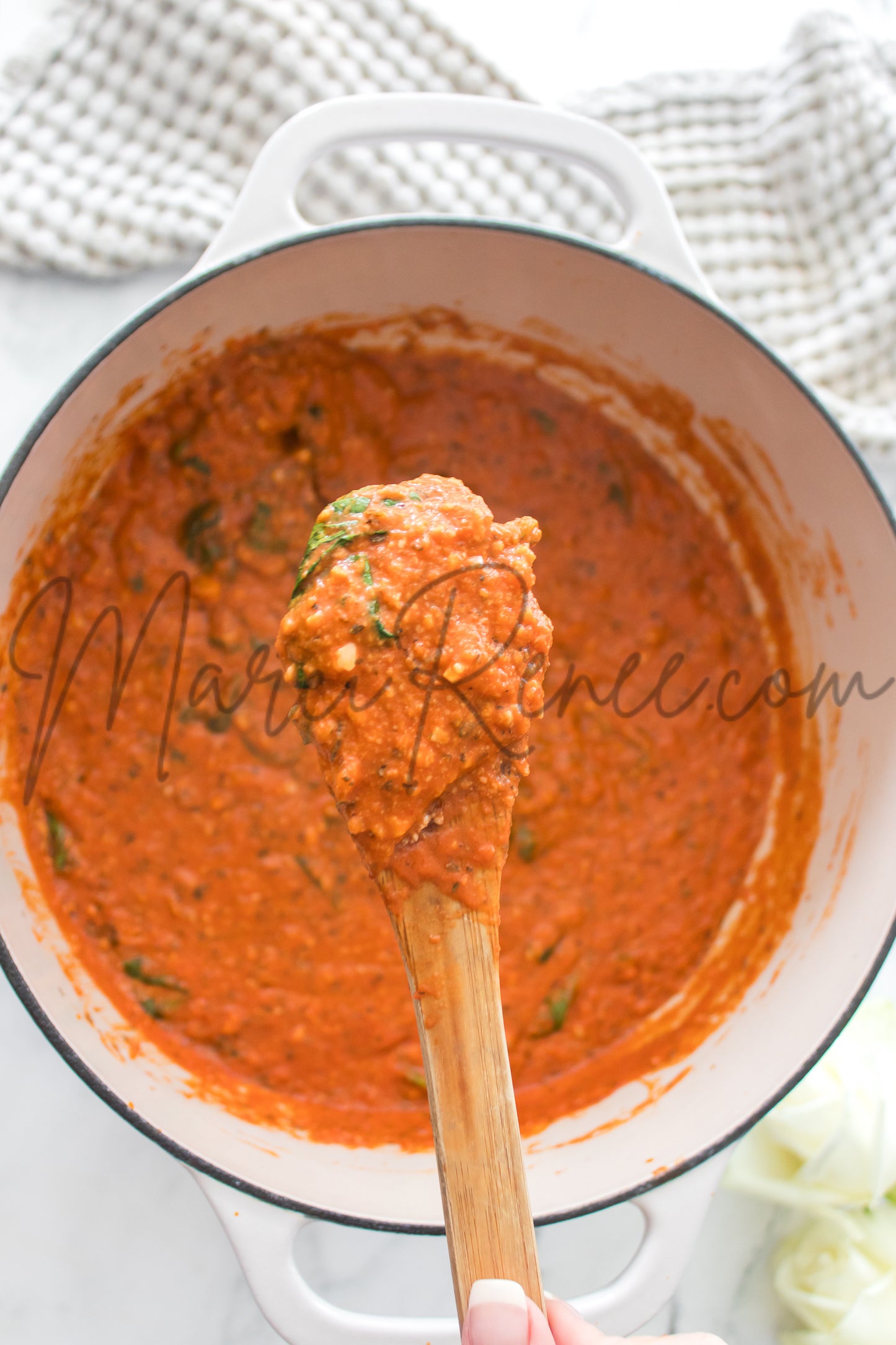 Semi: Creamy Spinach Pasta Sauce (Set 2 of 2)