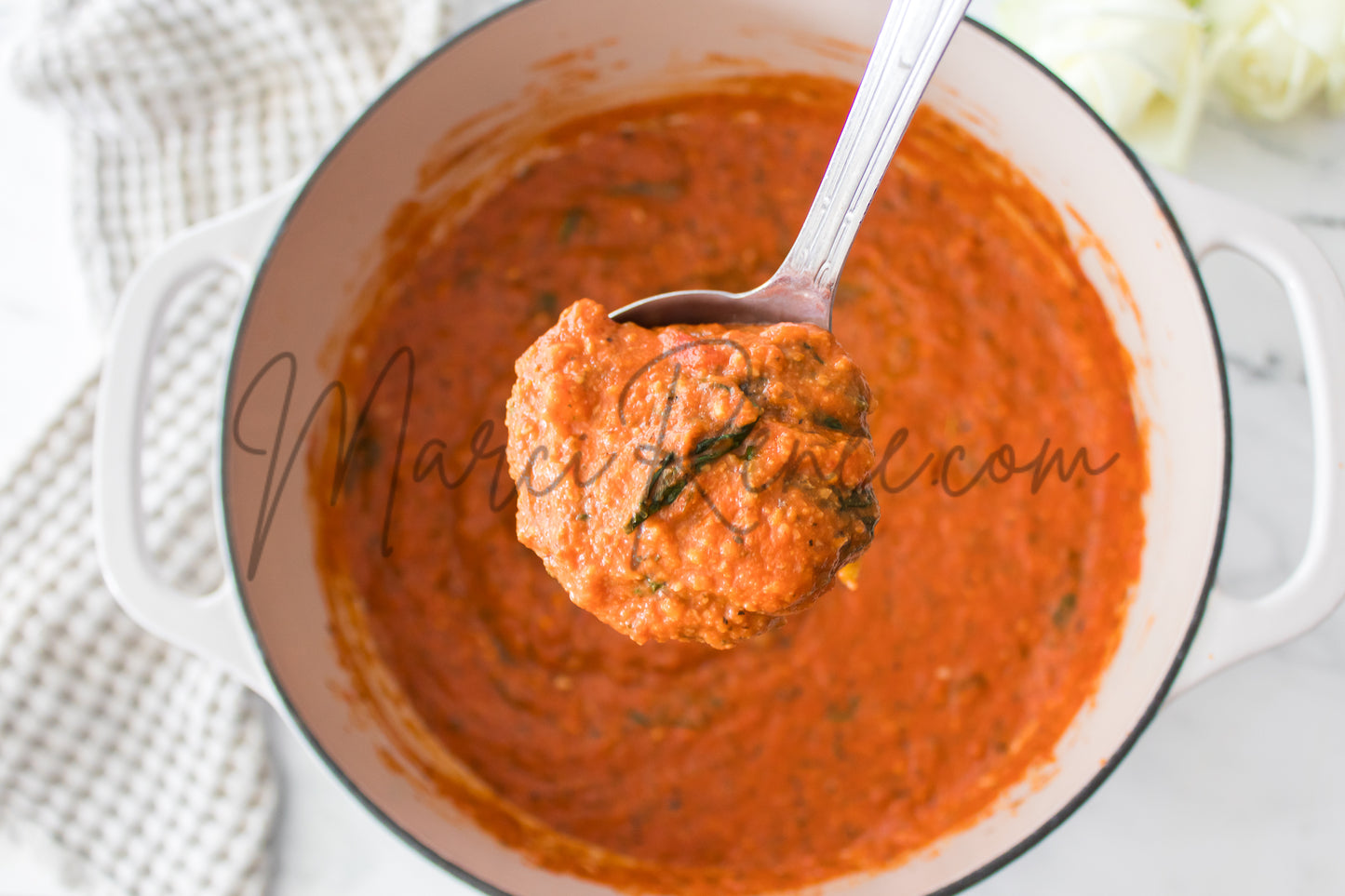 Semi: Creamy Spinach Pasta Sauce (Set 2 of 2)