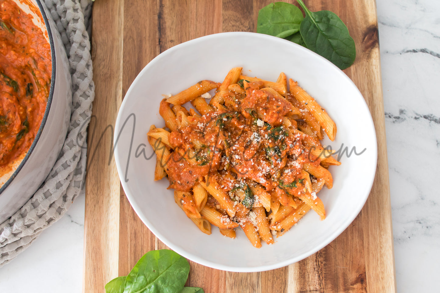 Semi: Creamy Spinach Pasta Sauce (Set 2 of 2)
