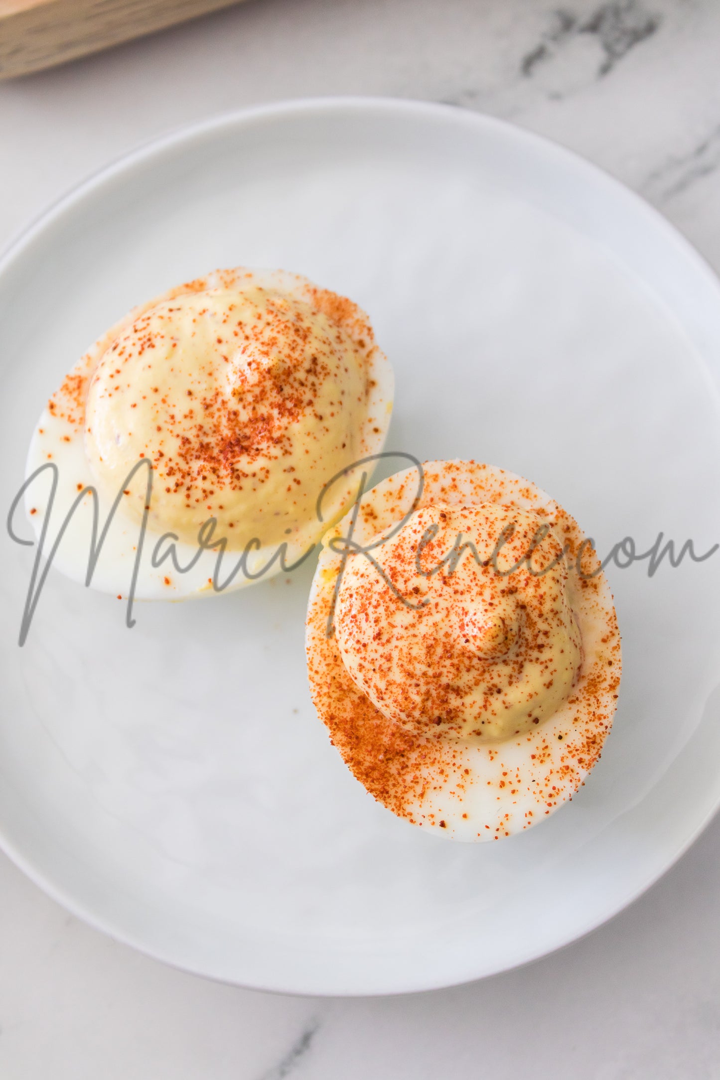 Spicy Mustard Deviled Eggs (Set 2 Semi)