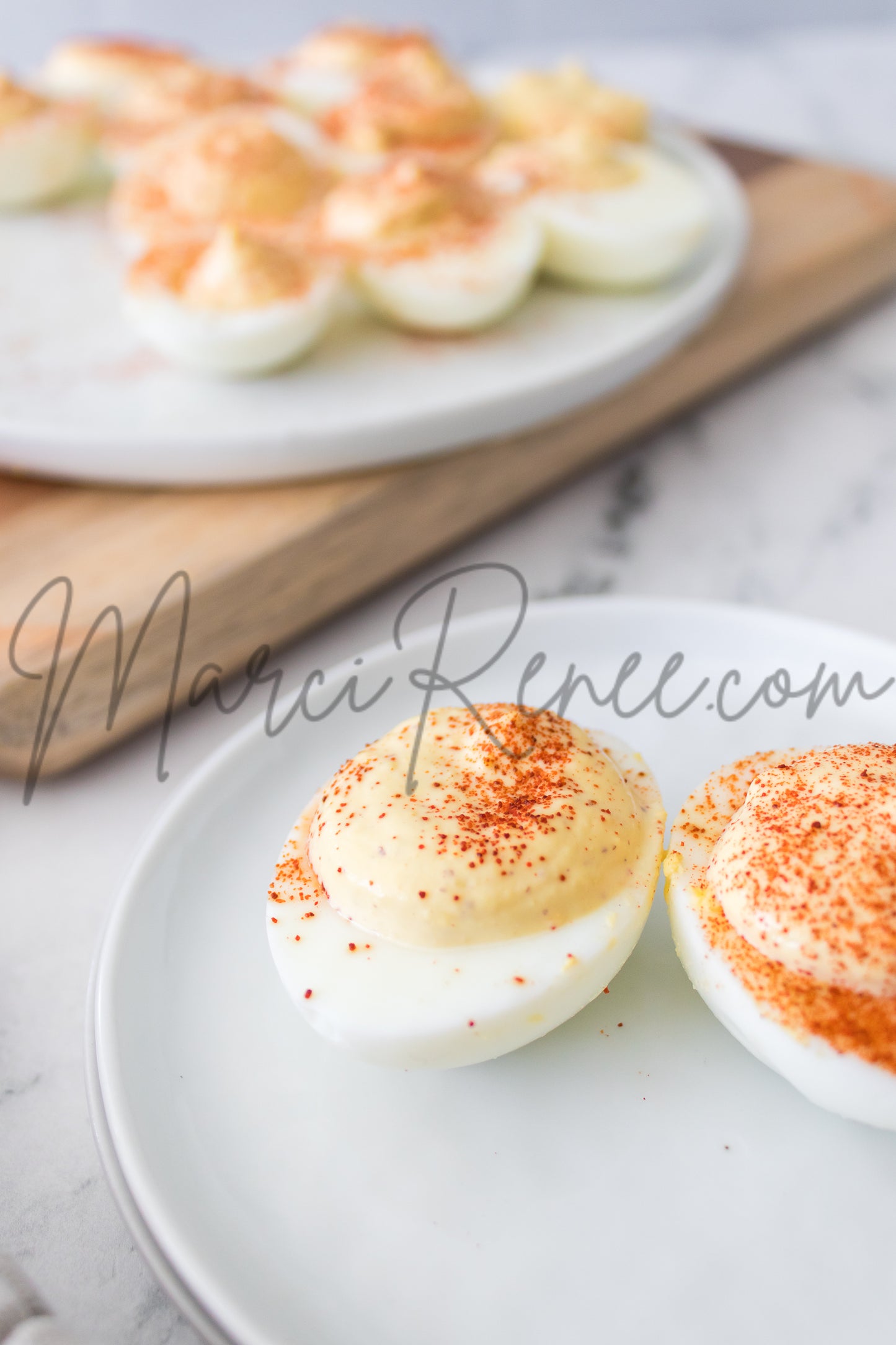 Spicy Mustard Deviled Eggs (Set 2 Semi)