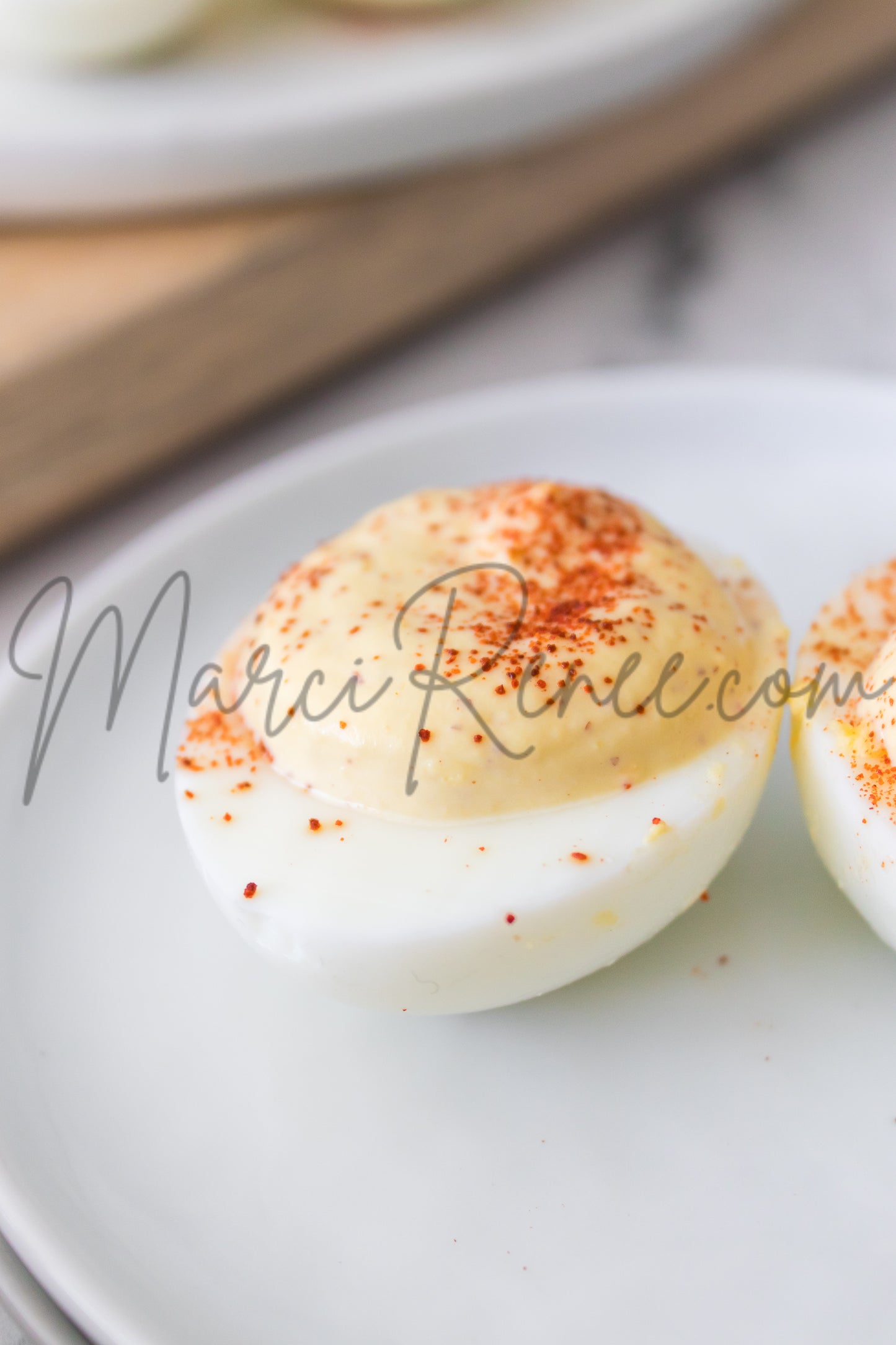 Spicy Mustard Deviled Eggs (Set 2 Semi)