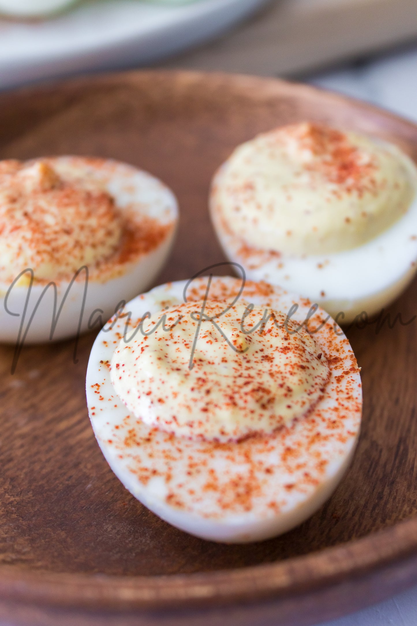 Spicy Mustard Deviled Eggs (Set 3 Semi)