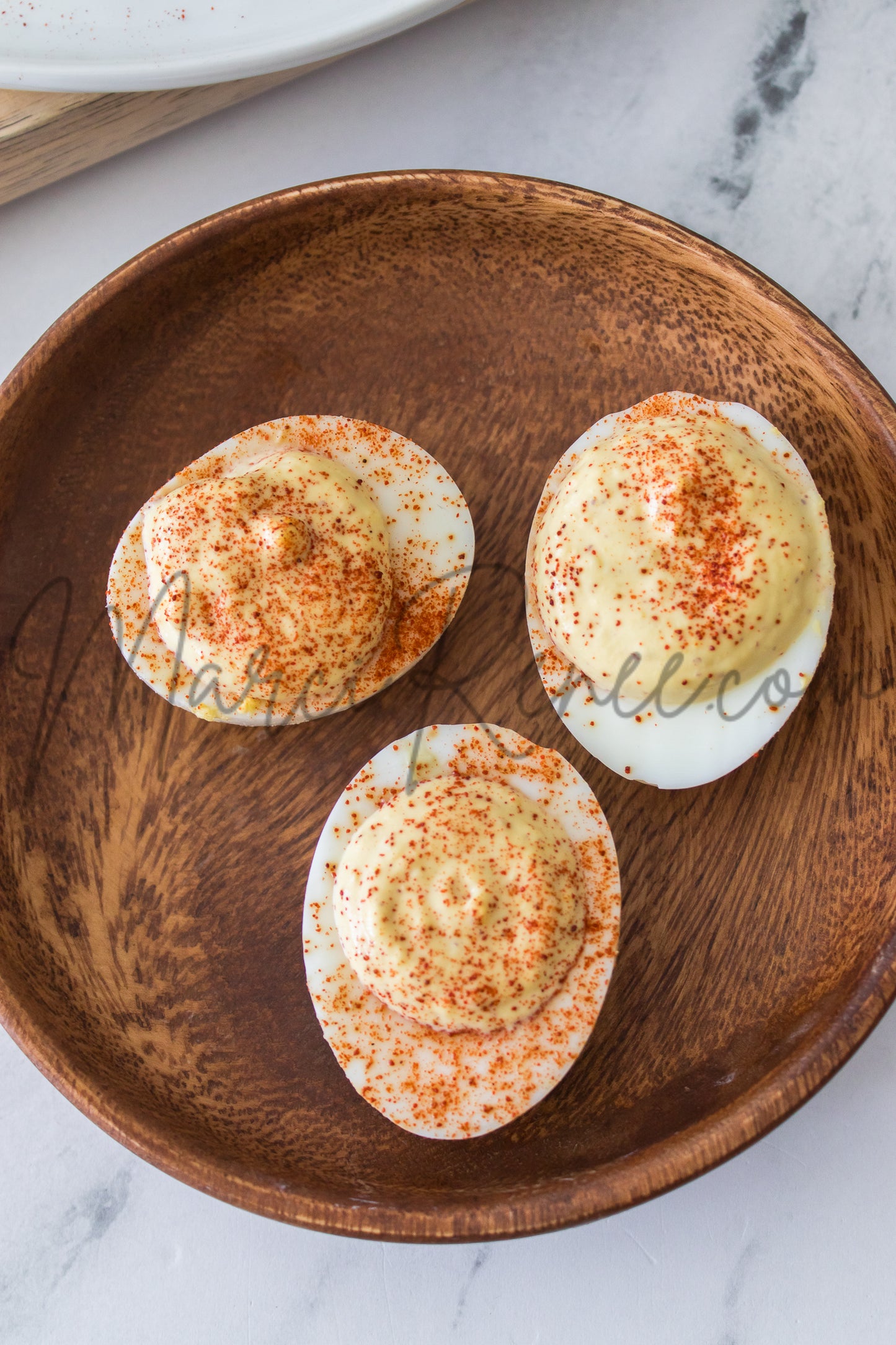 Spicy Mustard Deviled Eggs (Set 3 Semi)