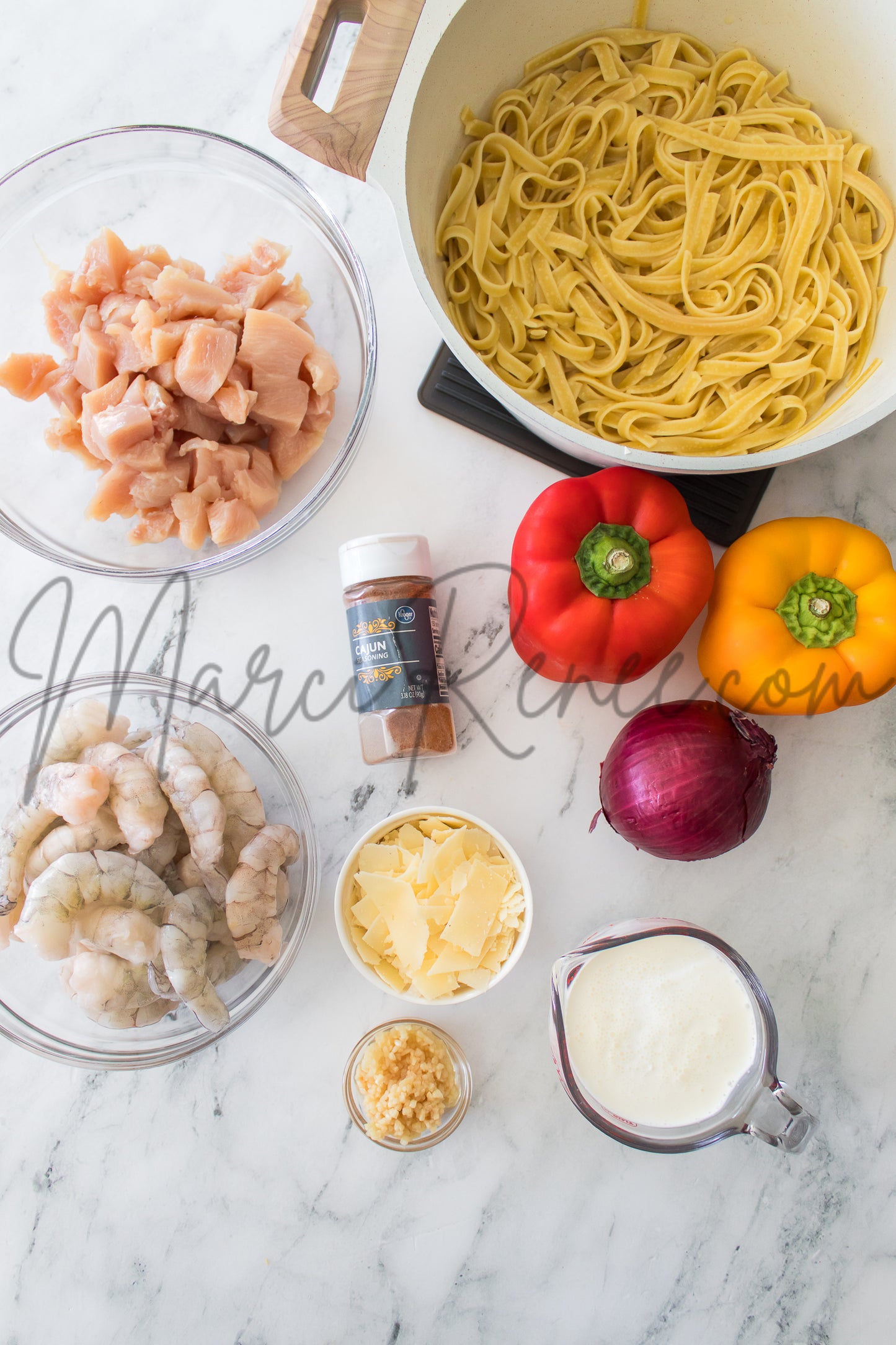 Copycat: TGI Friday's Cajun Shrimp and Chicken Pasta (Set 1 Semi)