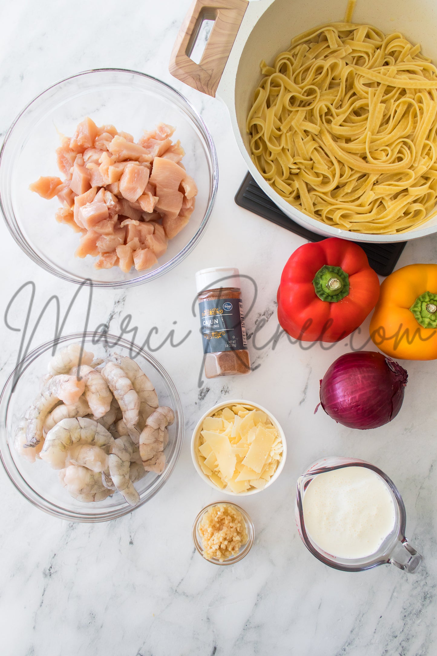 Copycat: TGI Friday's Cajun Shrimp and Chicken Pasta (Set 1 Semi)