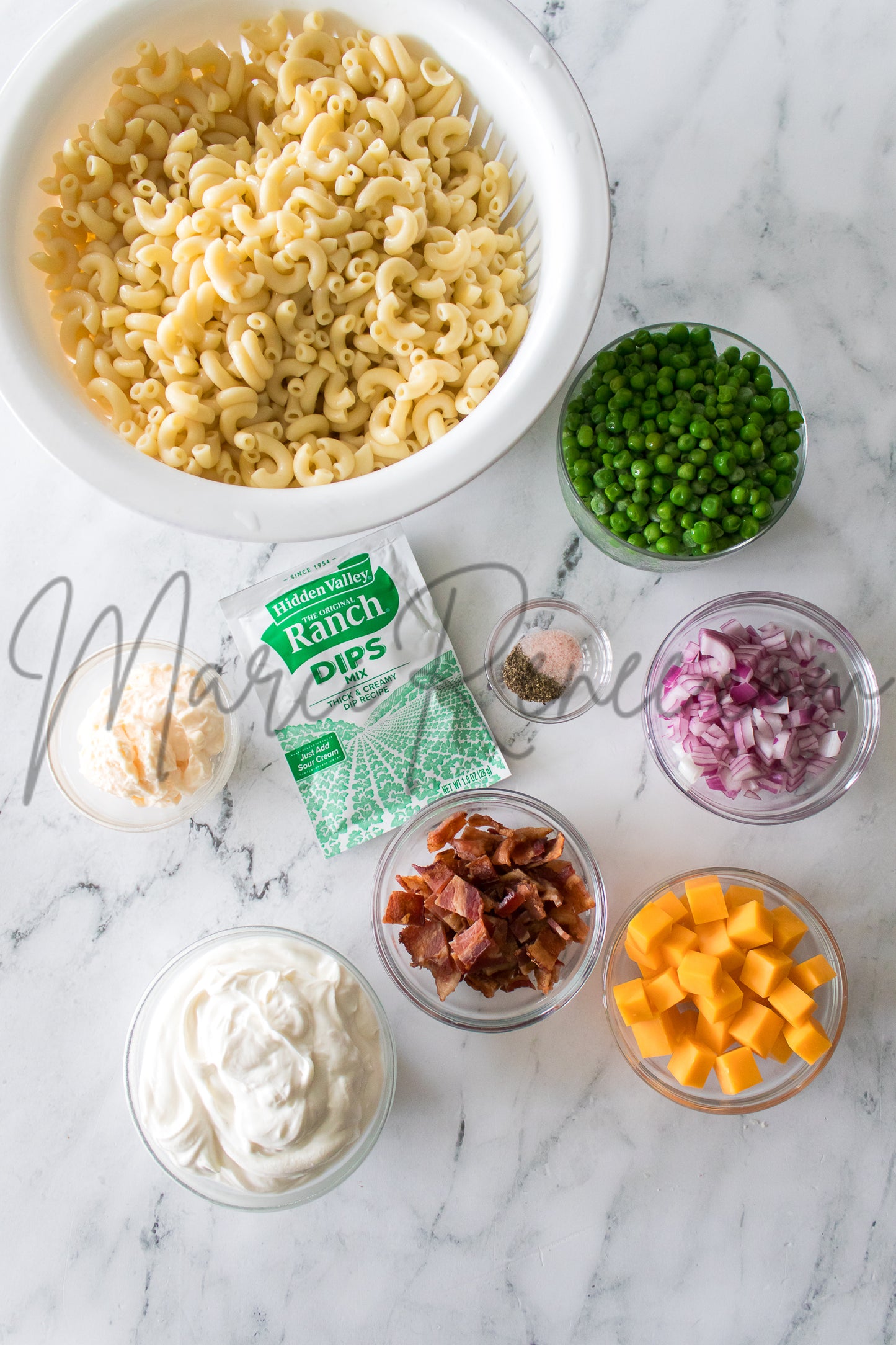 Bacon Ranch Pasta Salad (Set 2 Semi)
