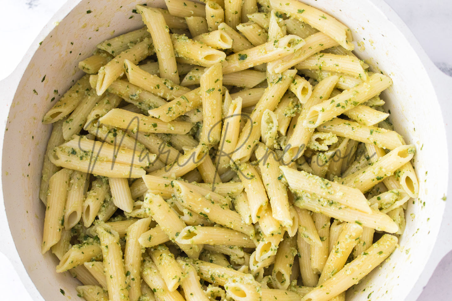 Exclusive: Caprese Pesto Pasta Salad