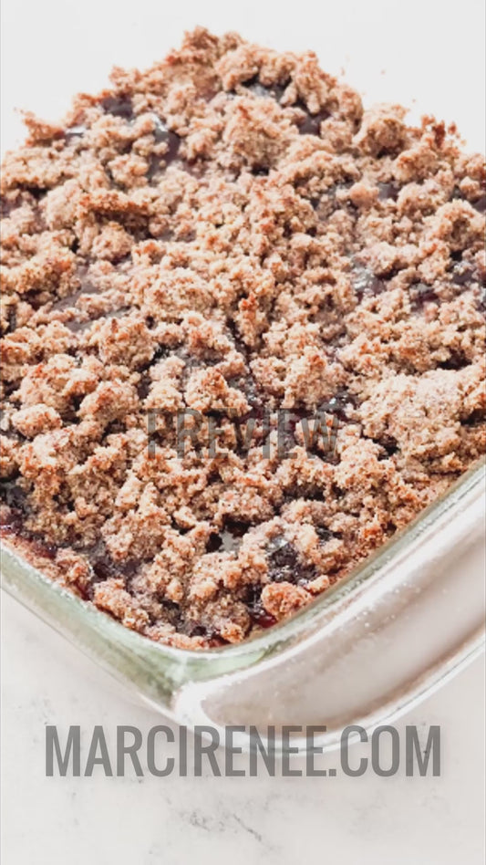 Exclusive: Keto Raspberry Coffee Cake + Reel