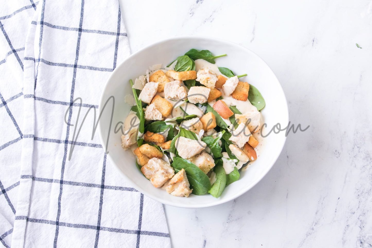 Air Fryer Chicken Cesar Salad Recipe (PLR)