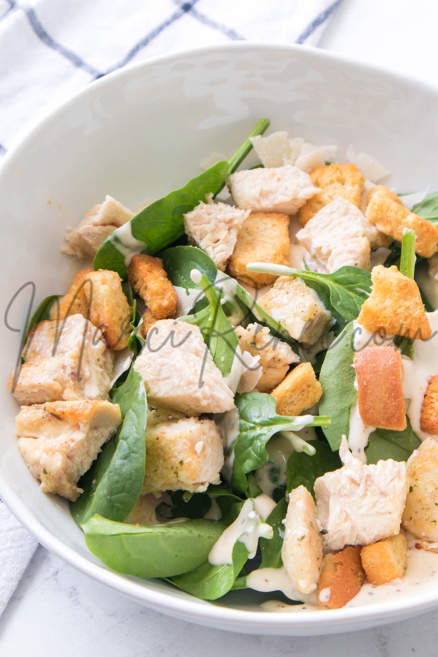 Air Fryer Chicken Cesar Salad Recipe (PLR)