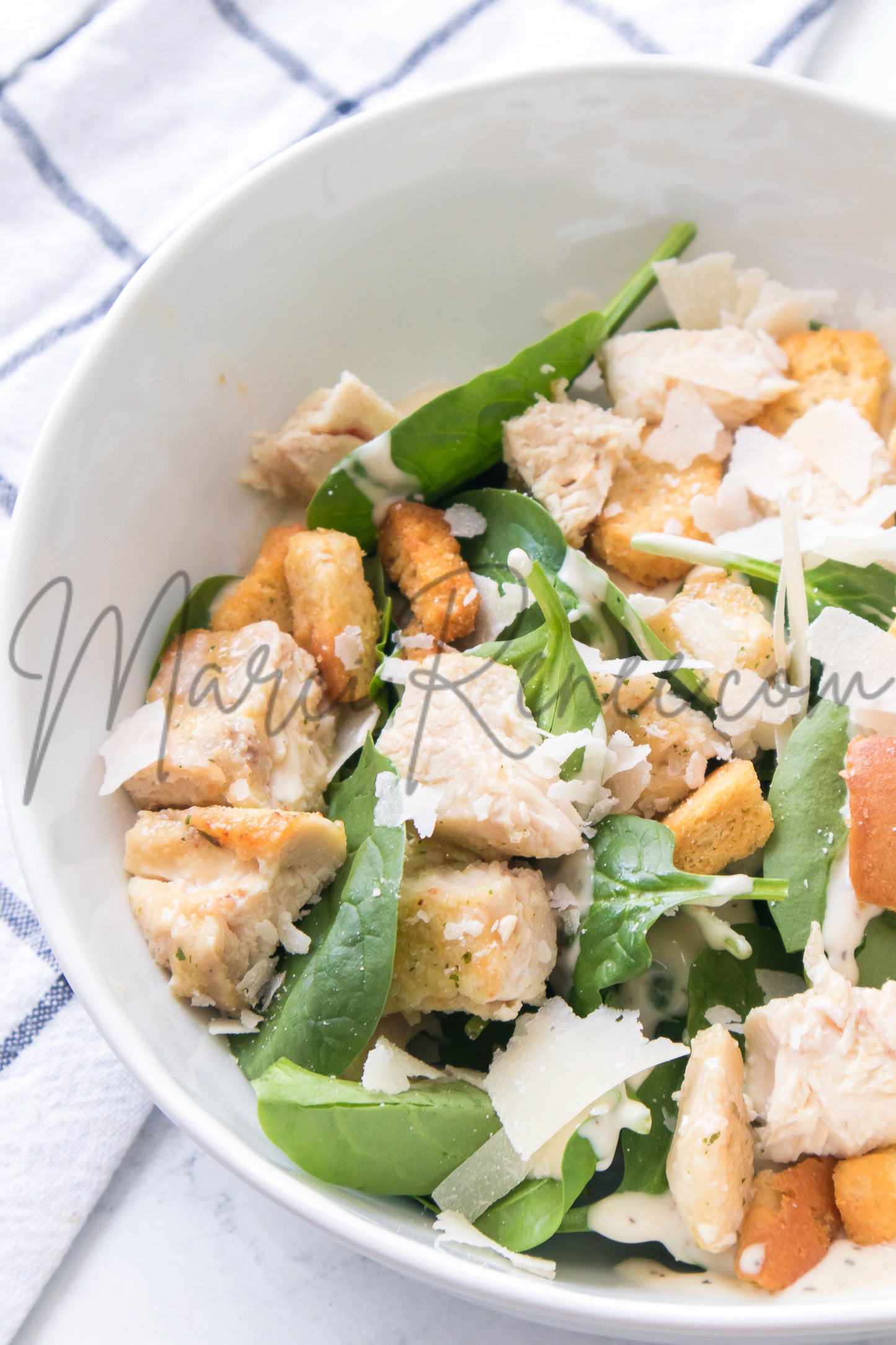 Air Fryer Chicken Cesar Salad Recipe (PLR)