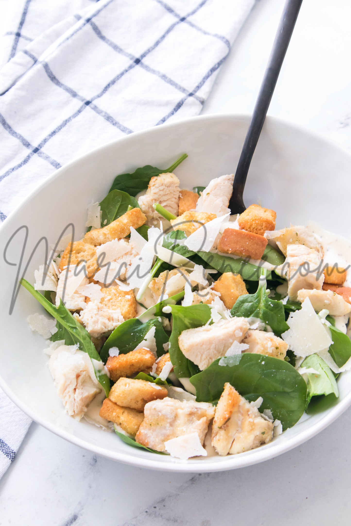 Air Fryer Chicken Cesar Salad Recipe (PLR)