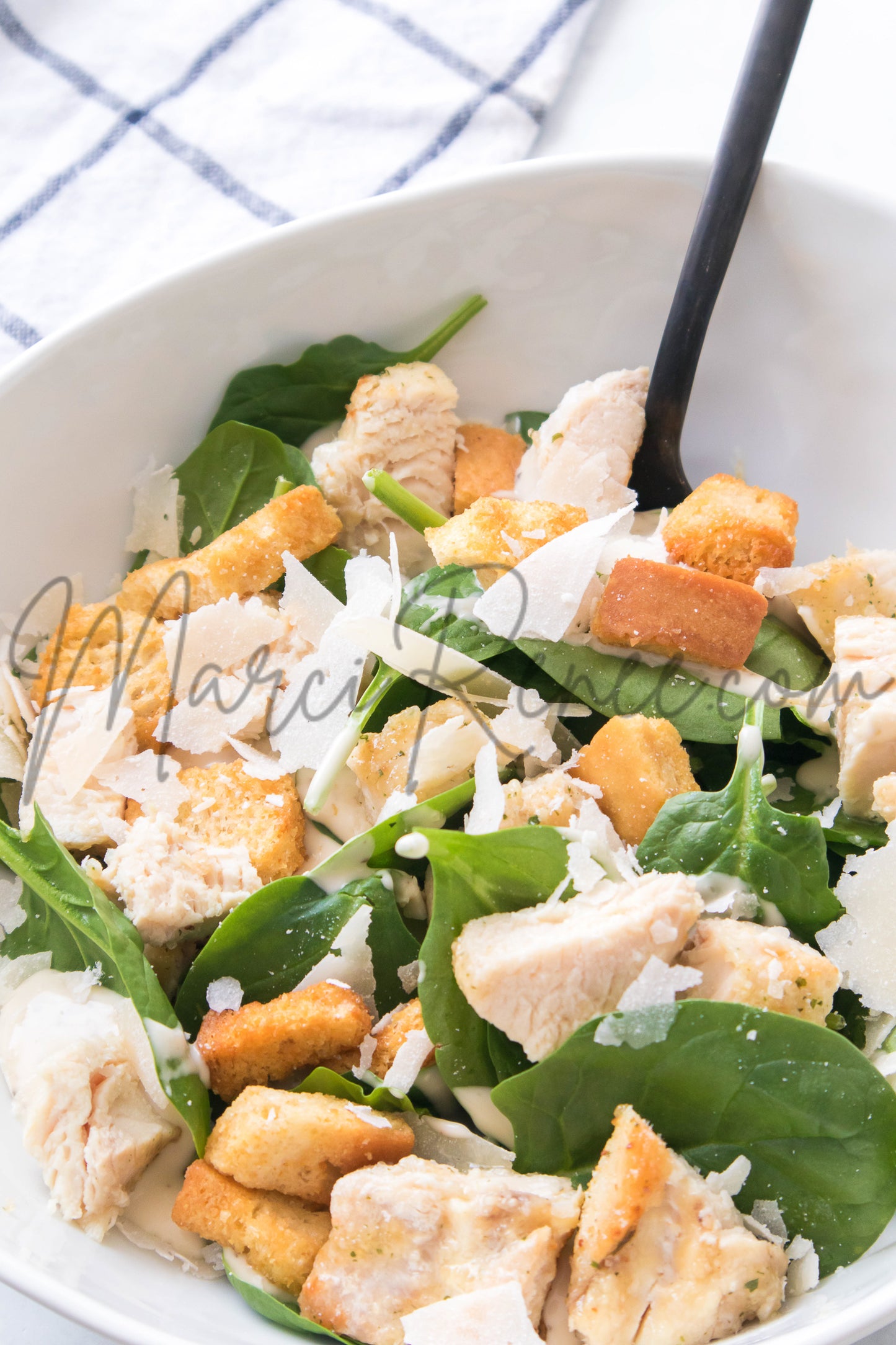 Air Fryer Chicken Cesar Salad Recipe (PLR)
