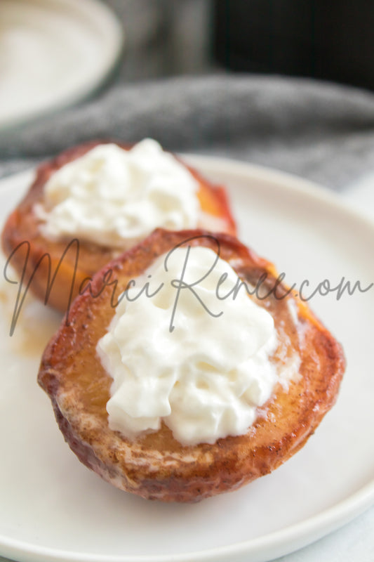 Air Fryer Peaches (PLR)