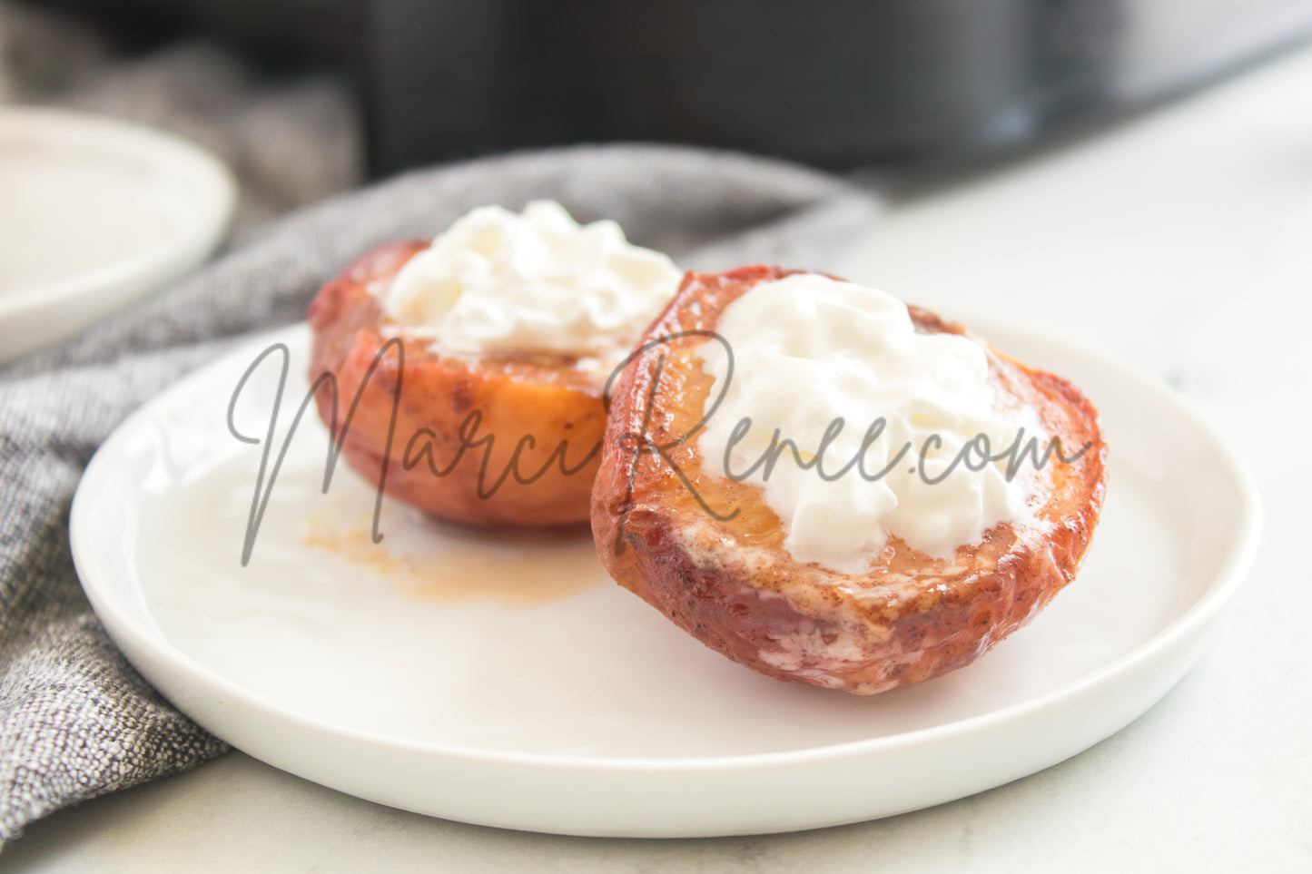 Air Fryer Peaches (PLR)