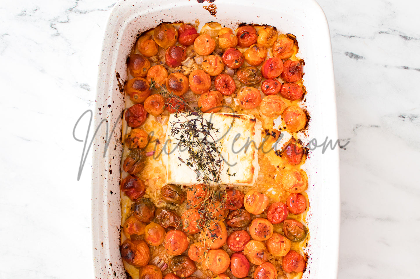 Exclusive: Roasted Cherry Tomato and Feta Pasta