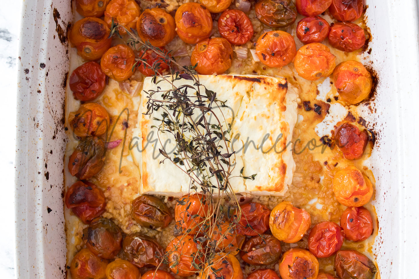 Exclusive: Roasted Cherry Tomato and Feta Pasta