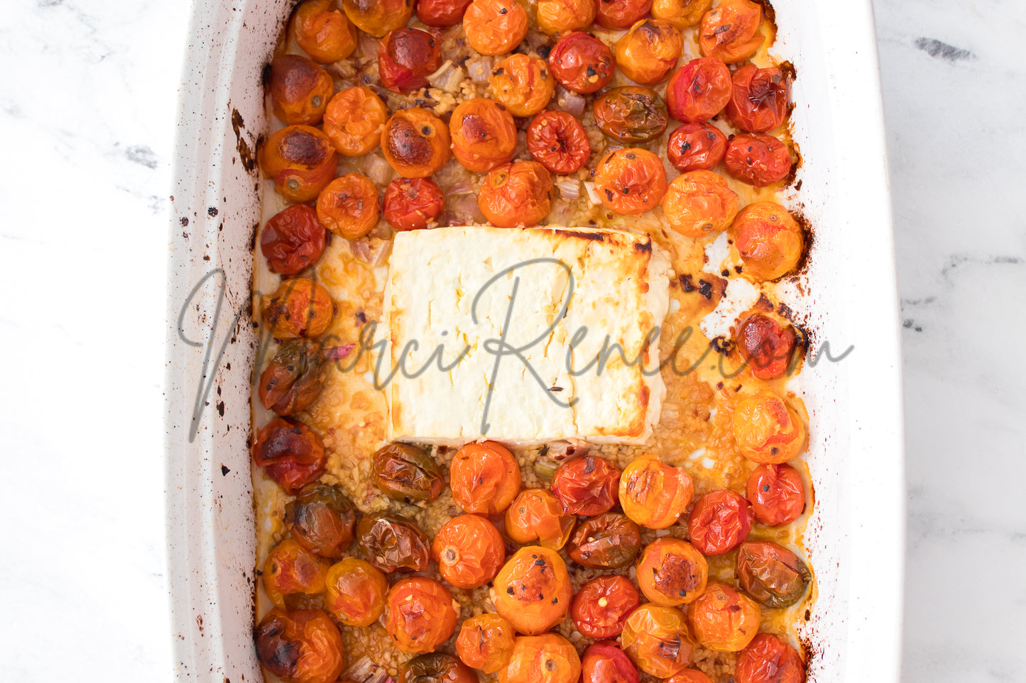 Exclusive: Roasted Cherry Tomato and Feta Pasta