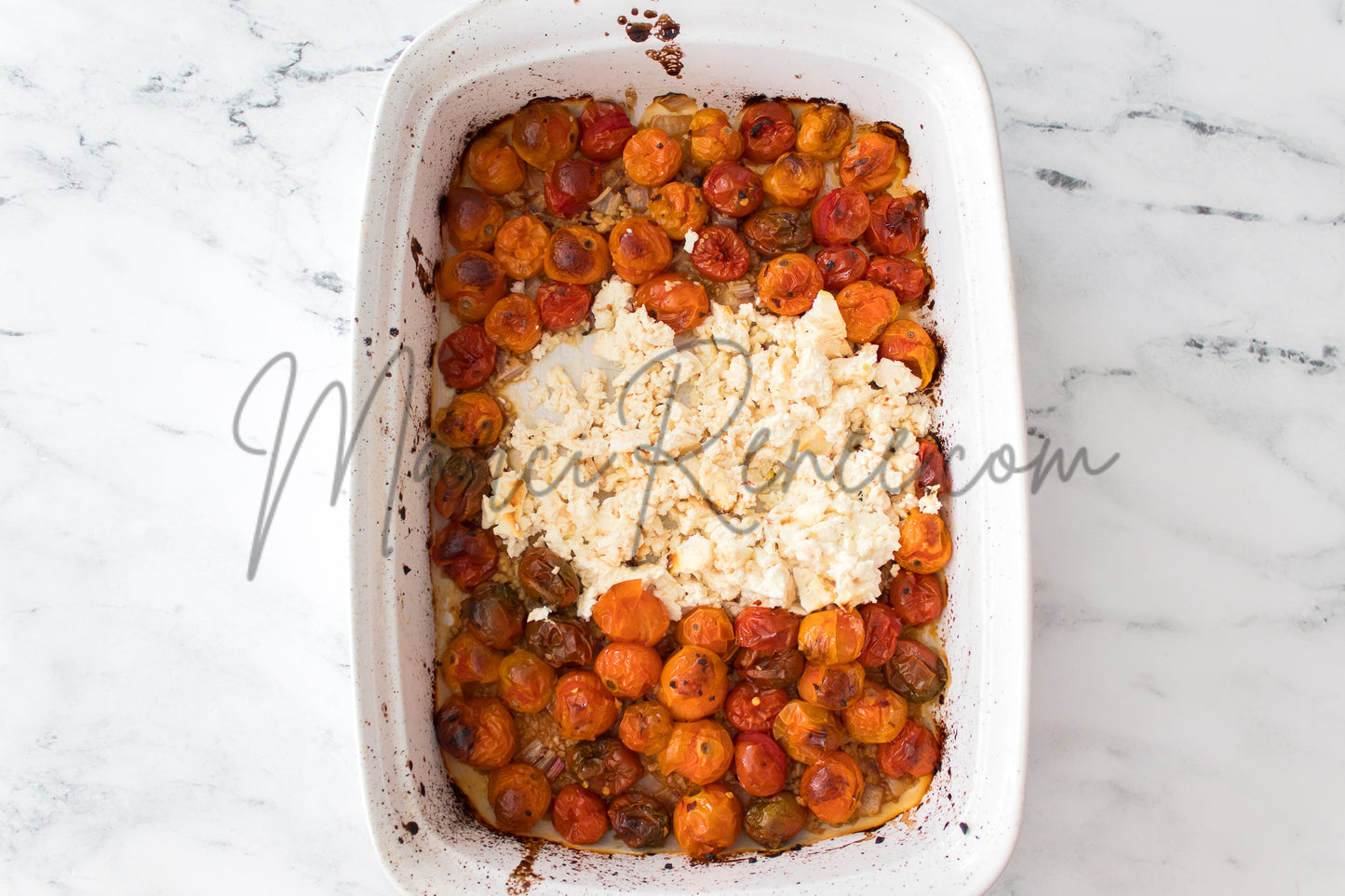Exclusive: Roasted Cherry Tomato and Feta Pasta
