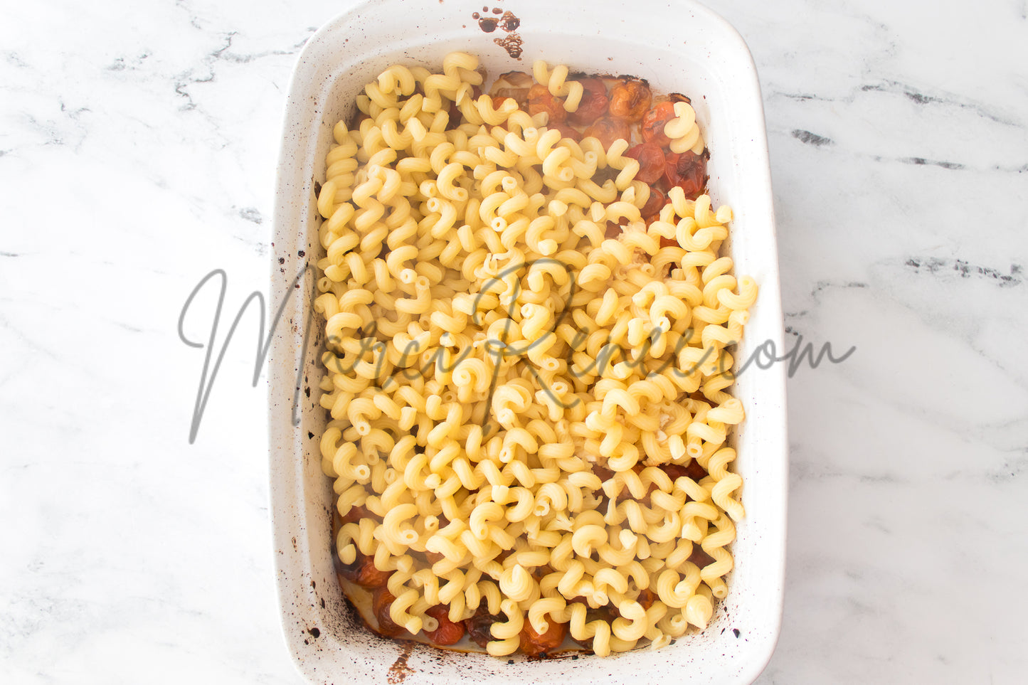 Exclusive: Roasted Cherry Tomato and Feta Pasta