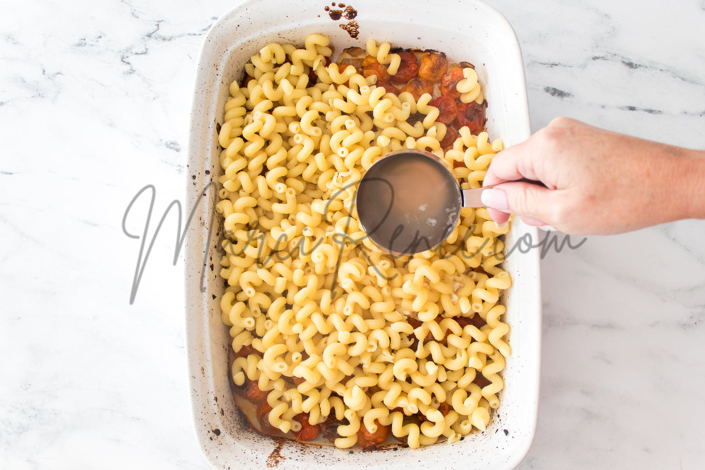 Exclusive: Roasted Cherry Tomato and Feta Pasta