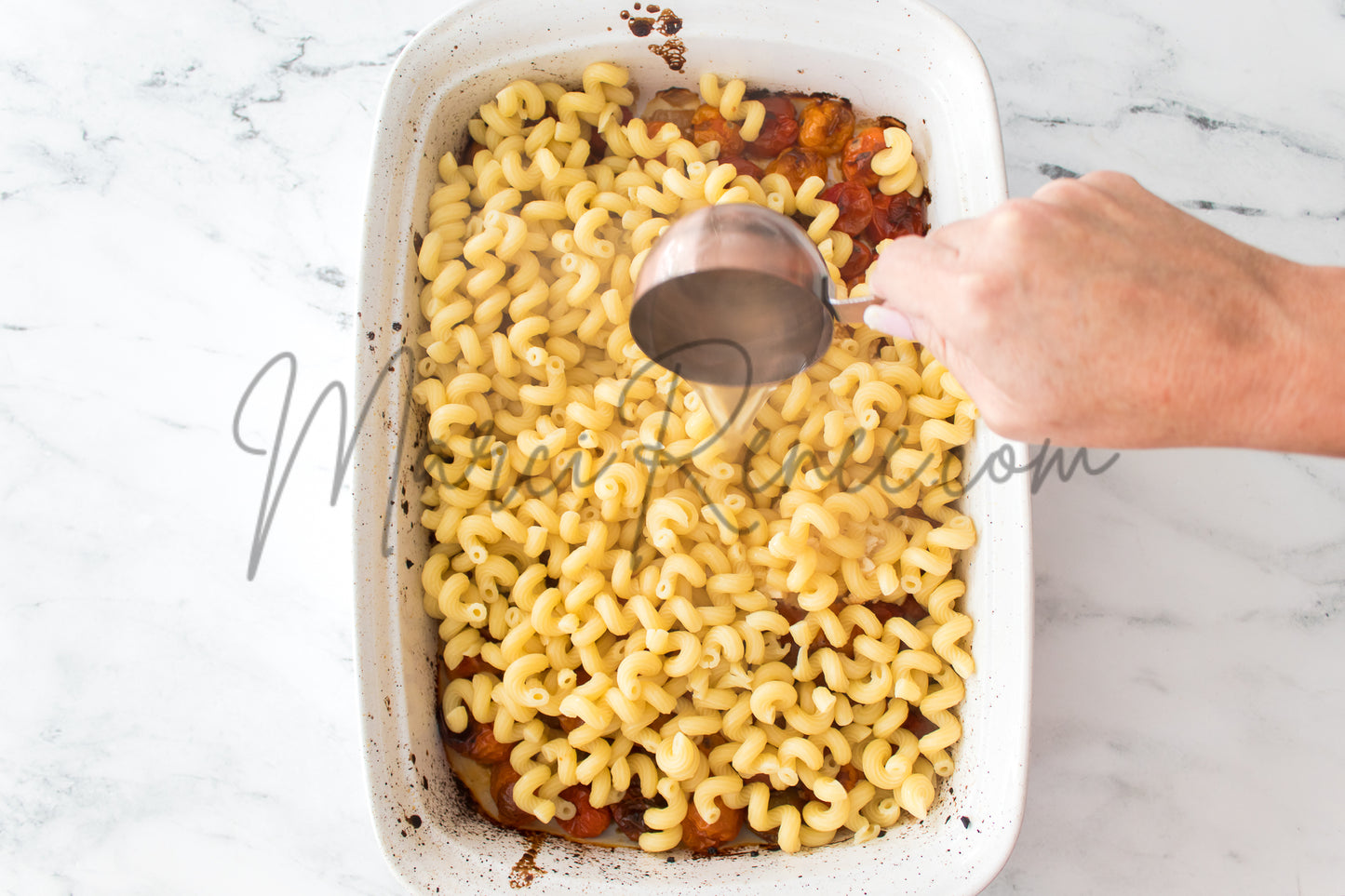 Exclusive: Roasted Cherry Tomato and Feta Pasta