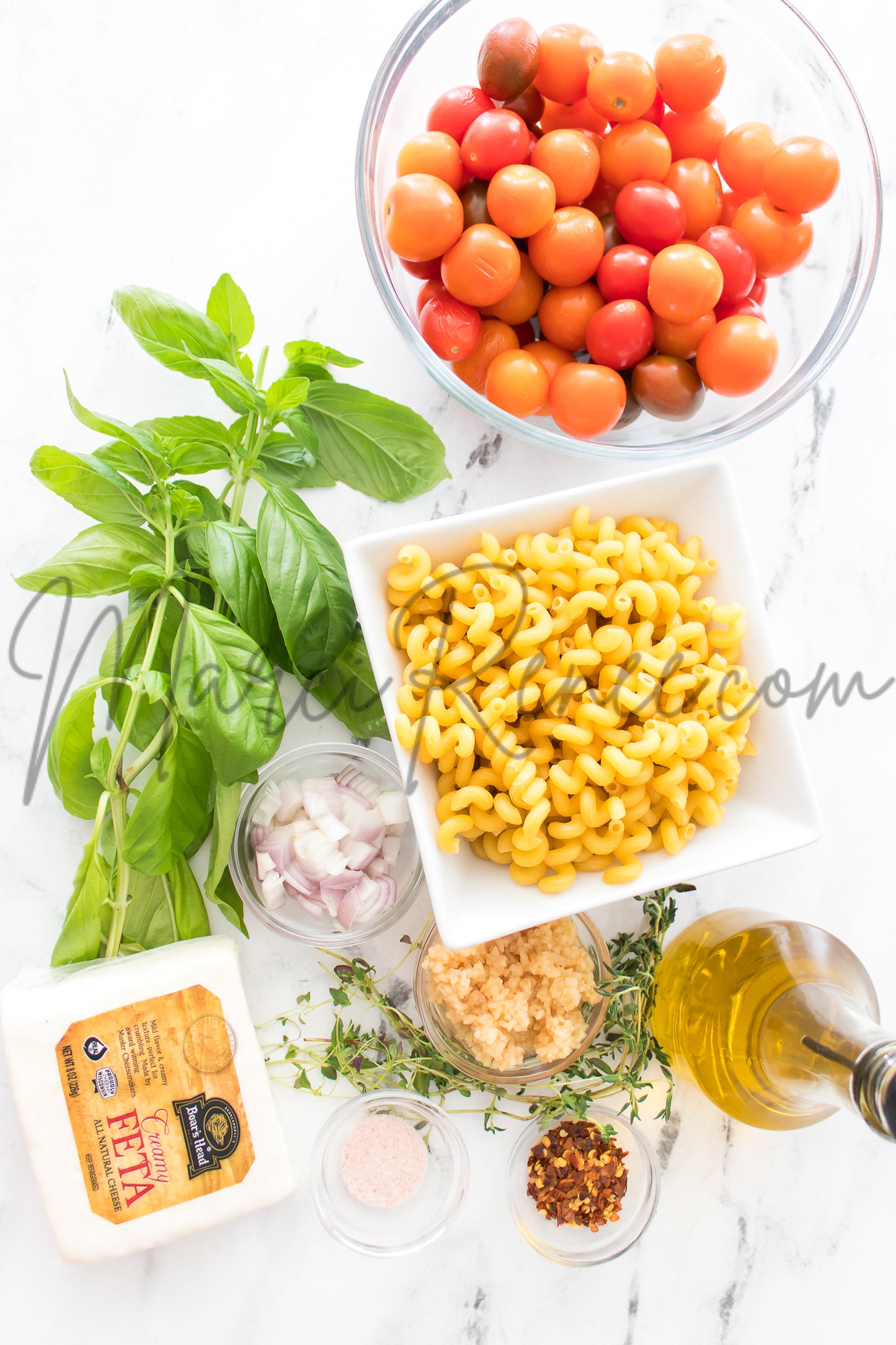 Exclusive: Roasted Cherry Tomato and Feta Pasta