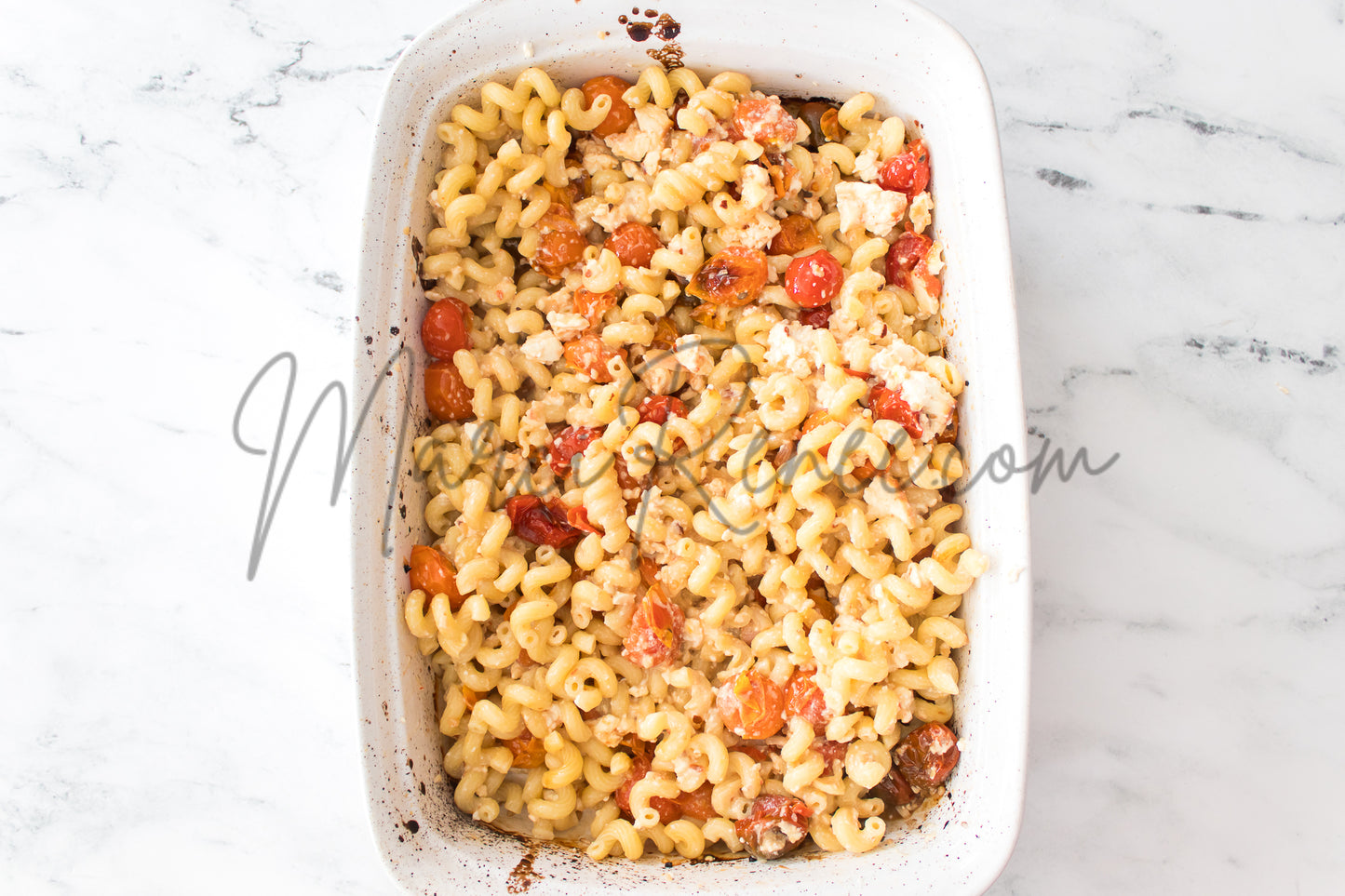 Exclusive: Roasted Cherry Tomato and Feta Pasta