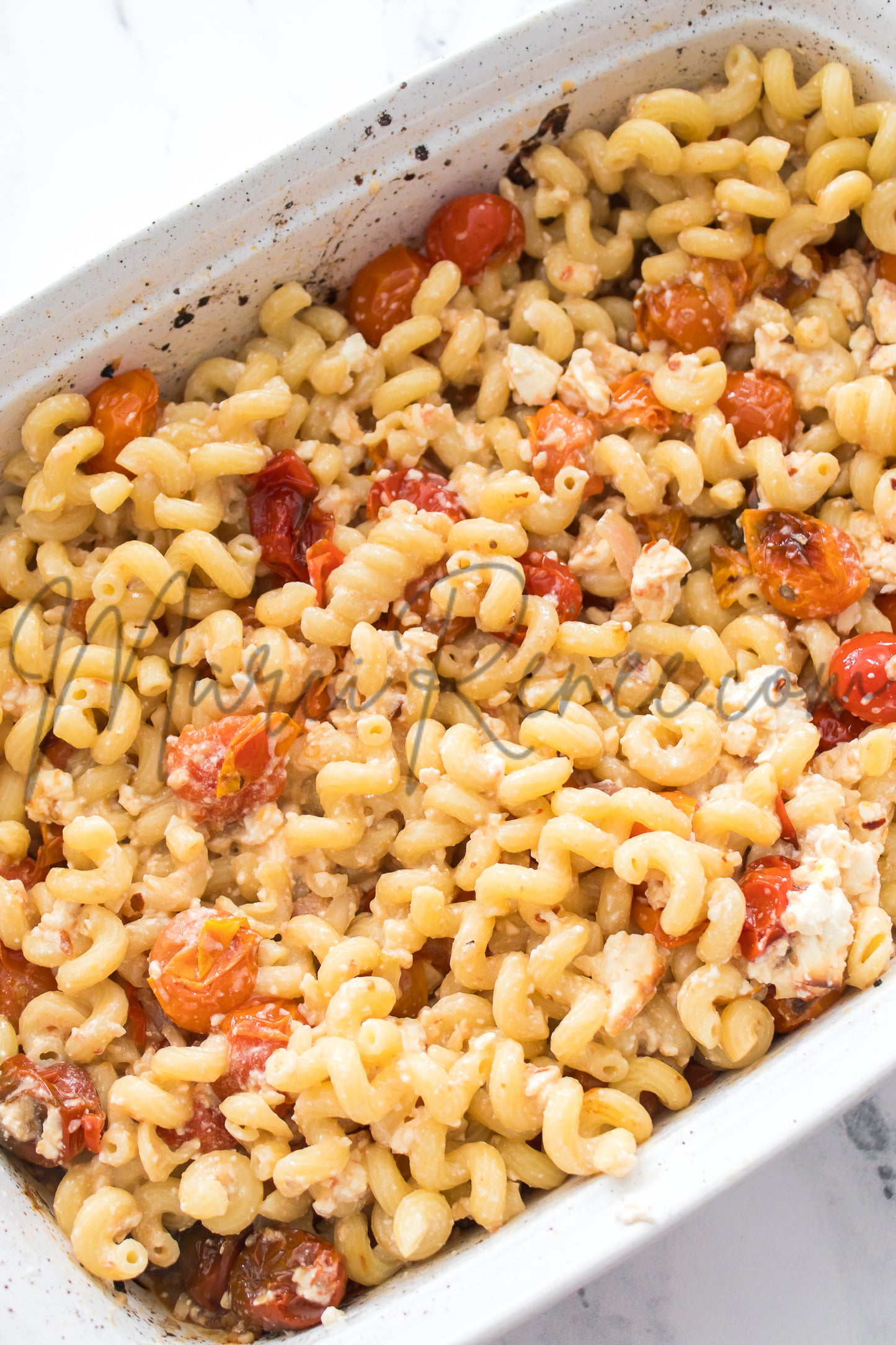Exclusive: Roasted Cherry Tomato and Feta Pasta