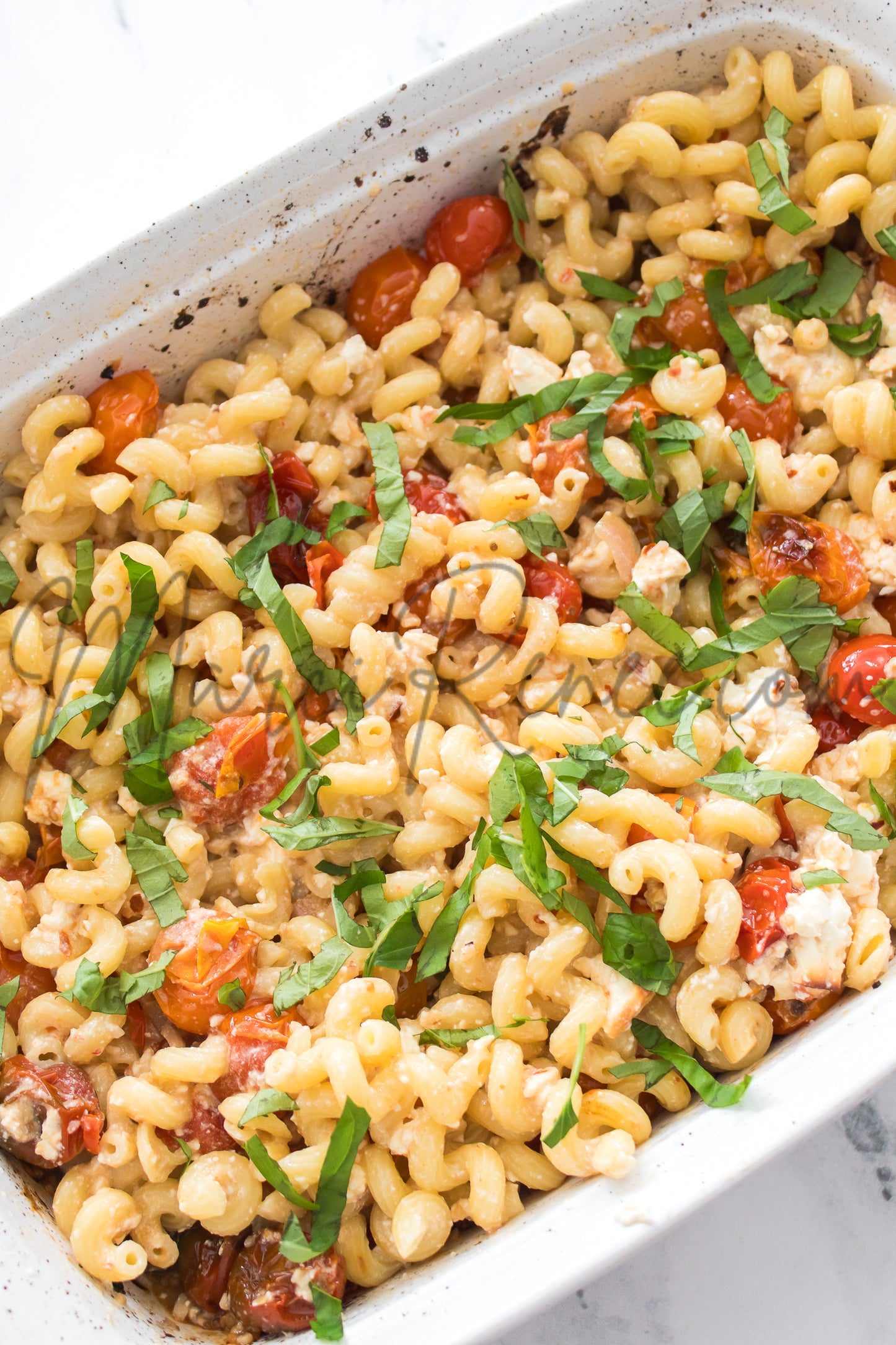 Exclusive: Roasted Cherry Tomato and Feta Pasta