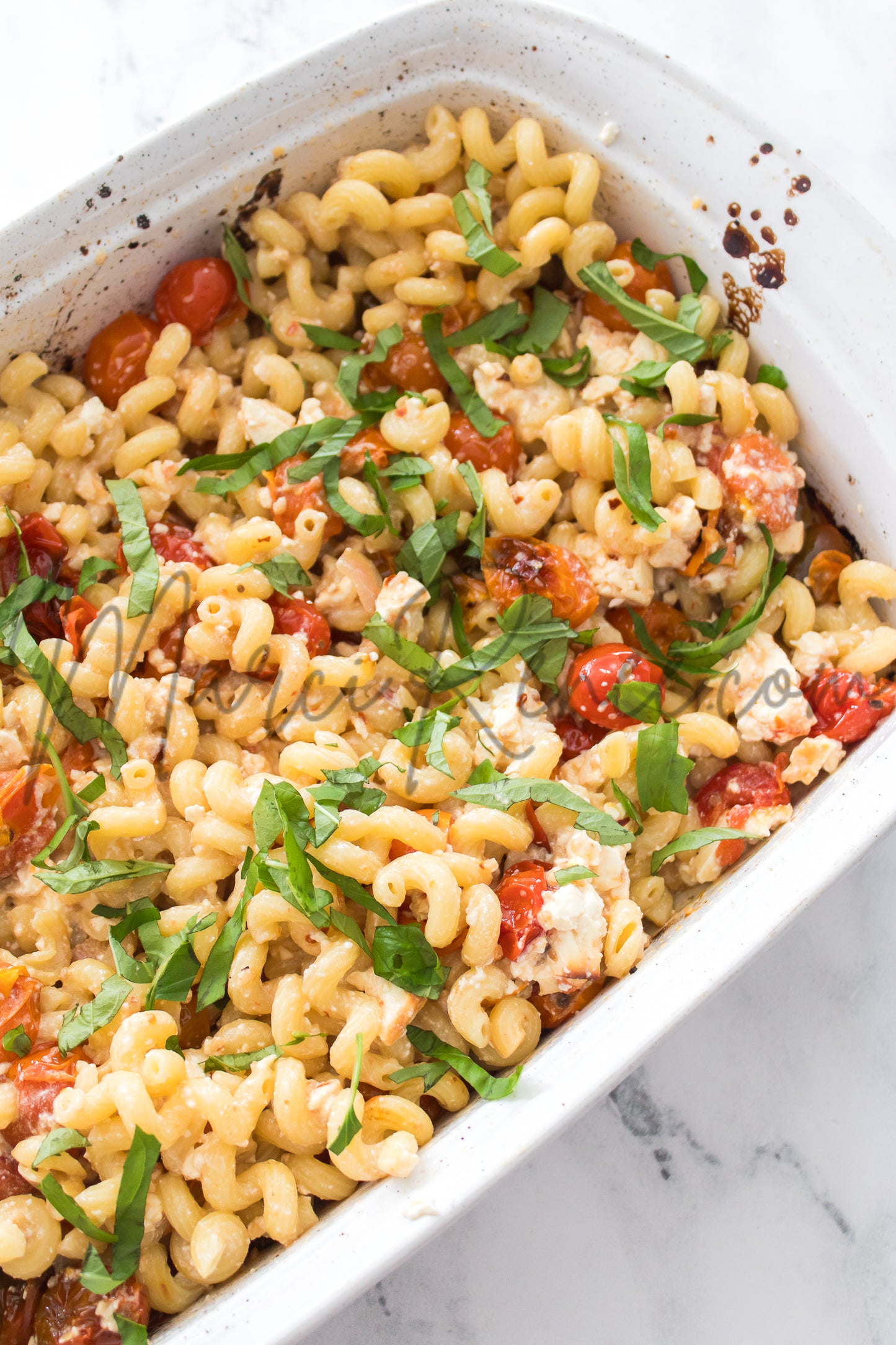 Exclusive: Roasted Cherry Tomato and Feta Pasta