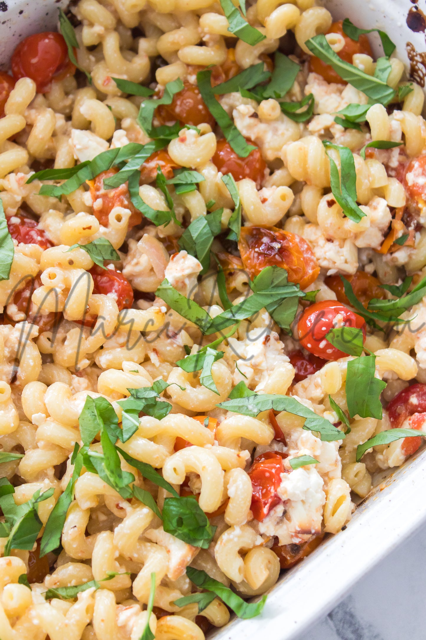 Exclusive: Roasted Cherry Tomato and Feta Pasta