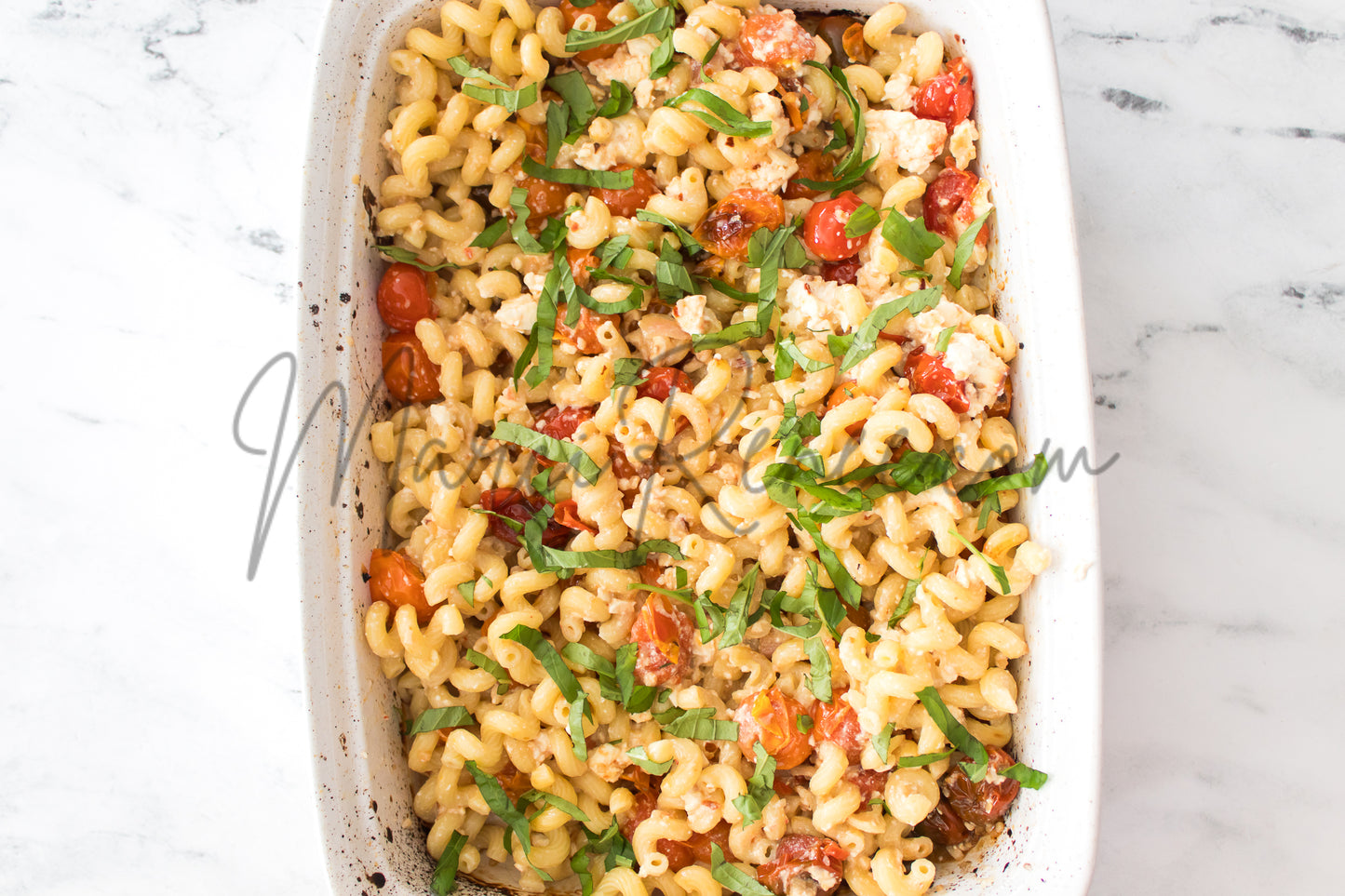 Exclusive: Roasted Cherry Tomato and Feta Pasta