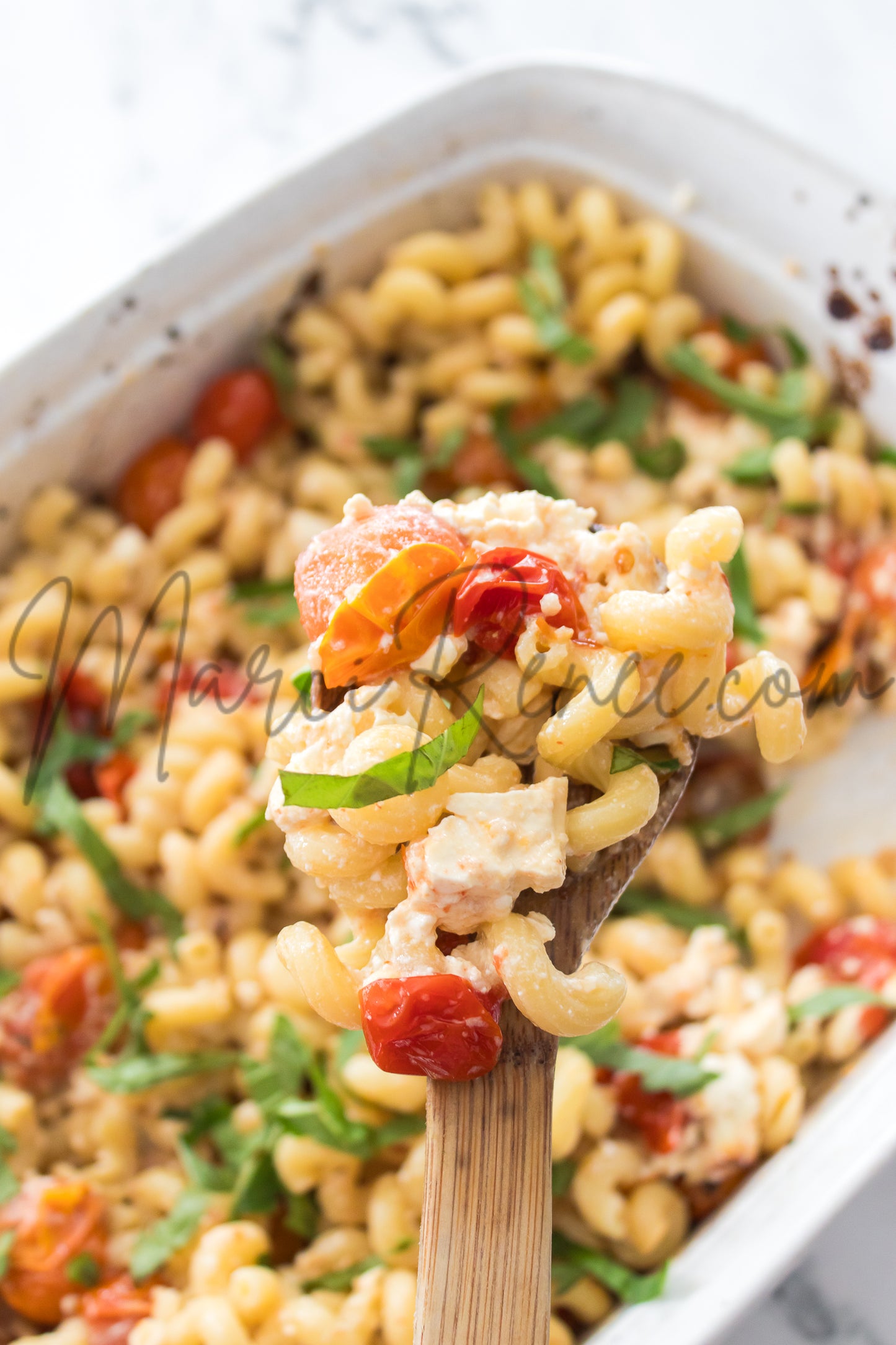 Exclusive: Roasted Cherry Tomato and Feta Pasta