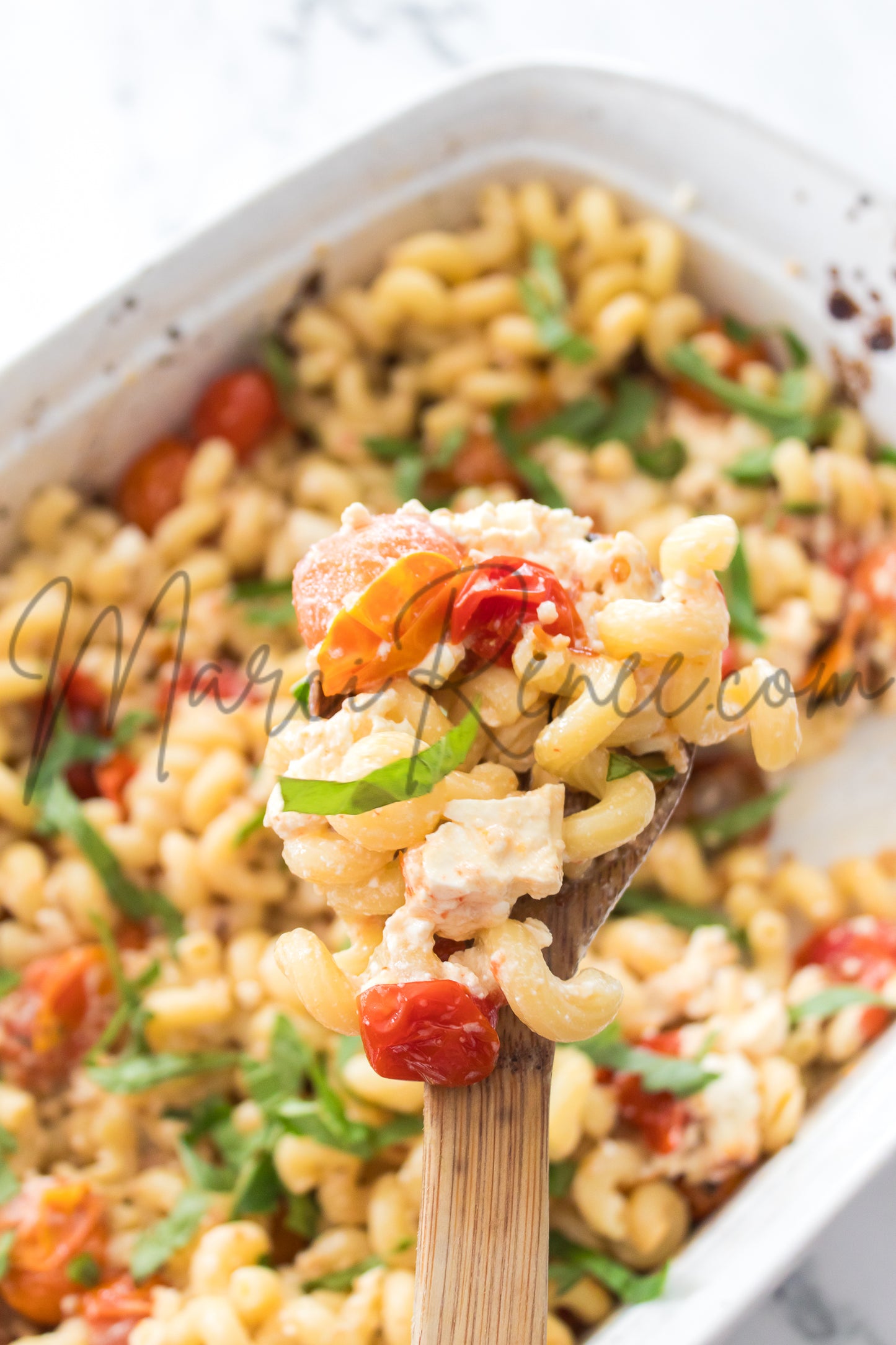 Exclusive: Roasted Cherry Tomato and Feta Pasta