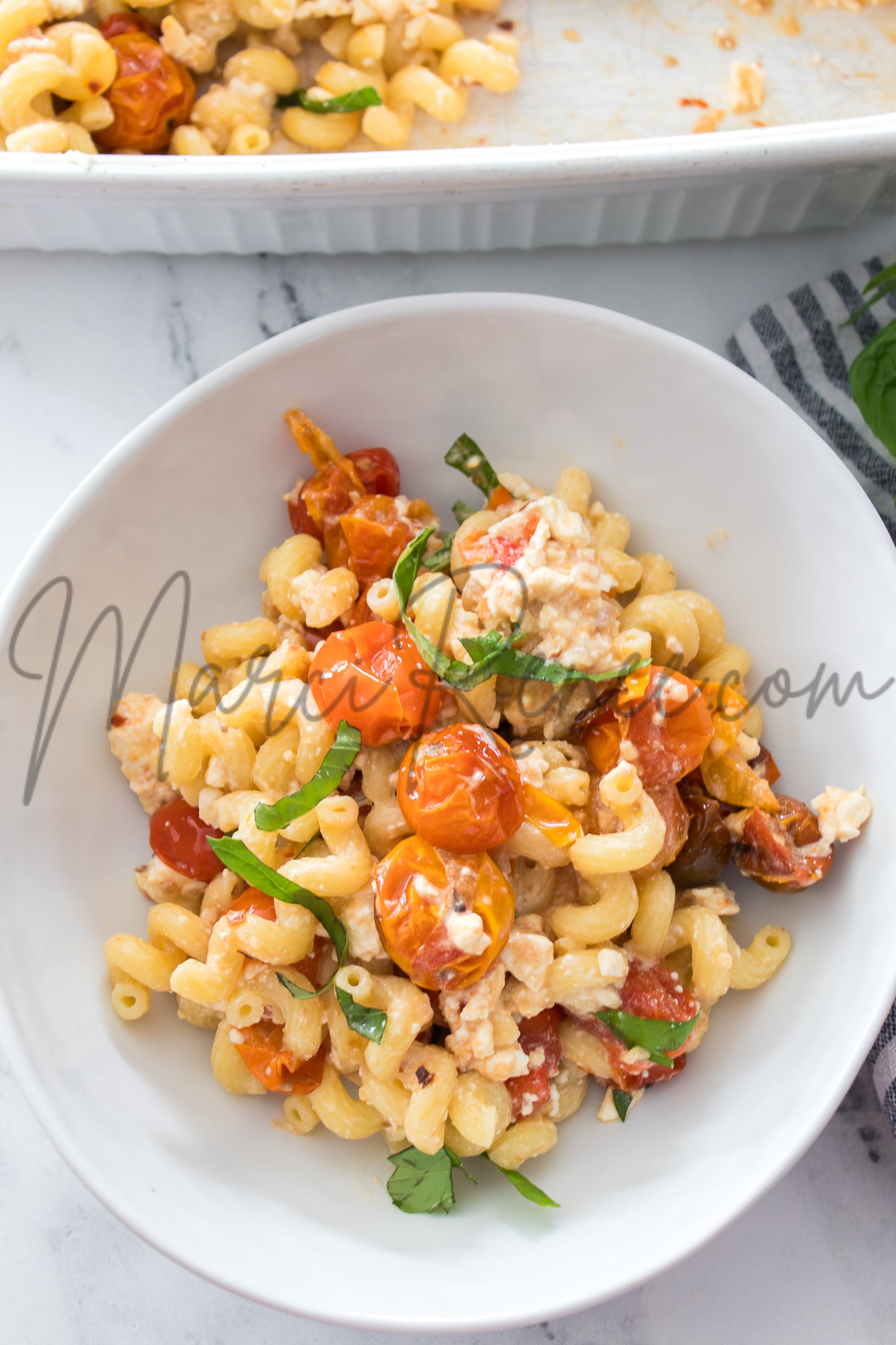 Exclusive: Roasted Cherry Tomato and Feta Pasta
