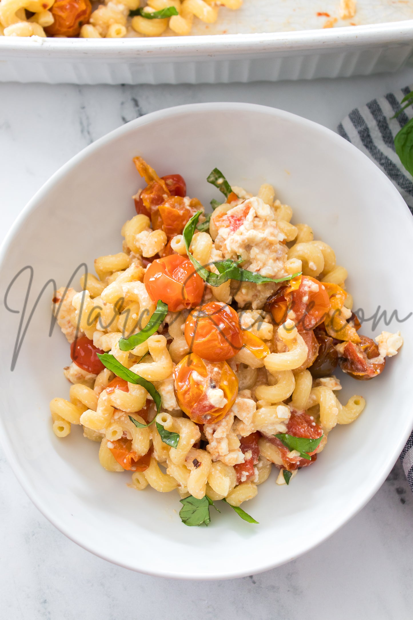 Exclusive: Roasted Cherry Tomato and Feta Pasta