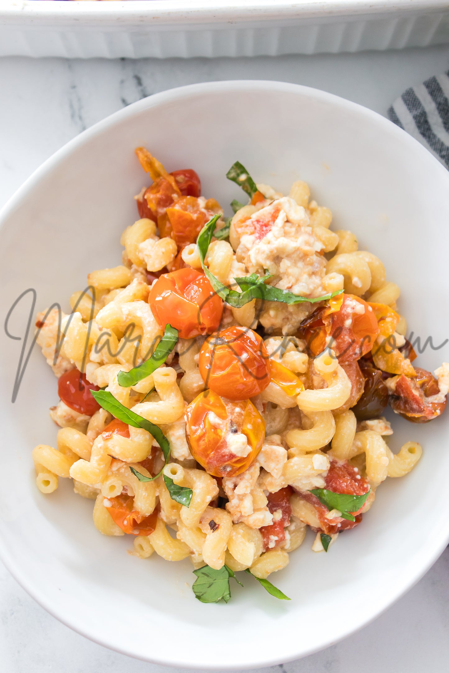 Exclusive: Roasted Cherry Tomato and Feta Pasta