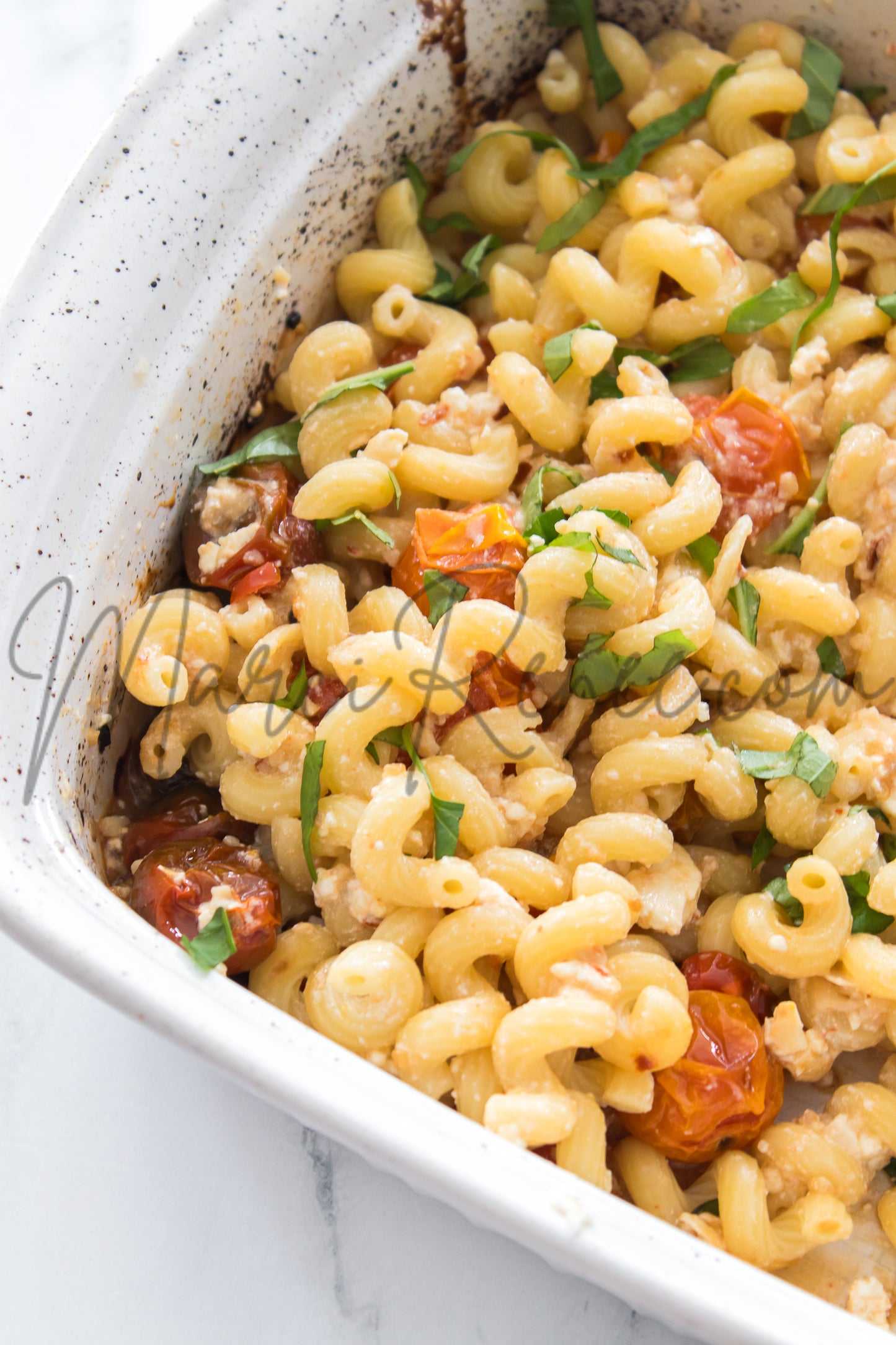 Exclusive: Roasted Cherry Tomato and Feta Pasta