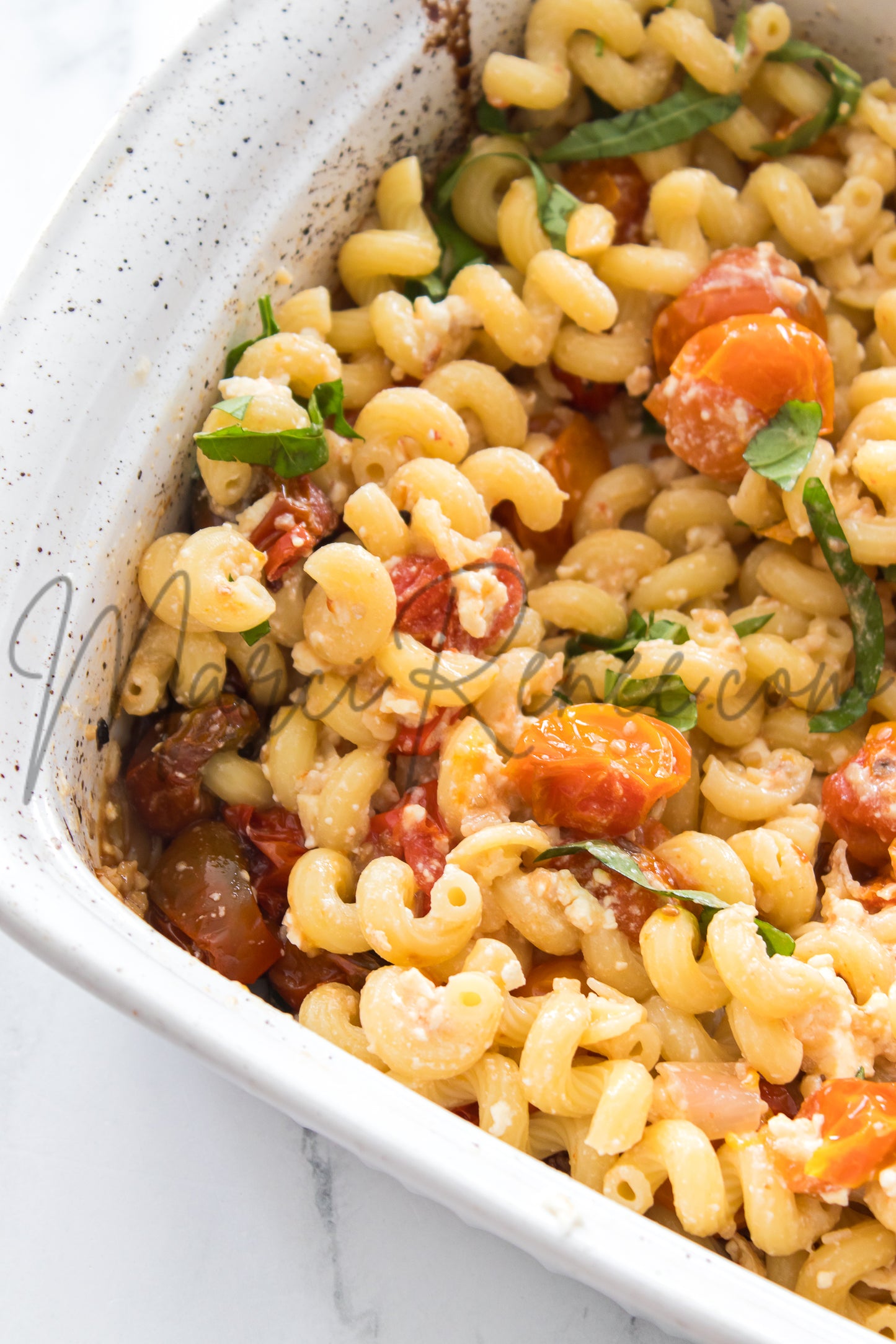 Exclusive: Roasted Cherry Tomato and Feta Pasta