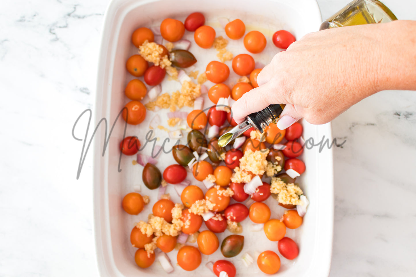 Exclusive: Roasted Cherry Tomato and Feta Pasta