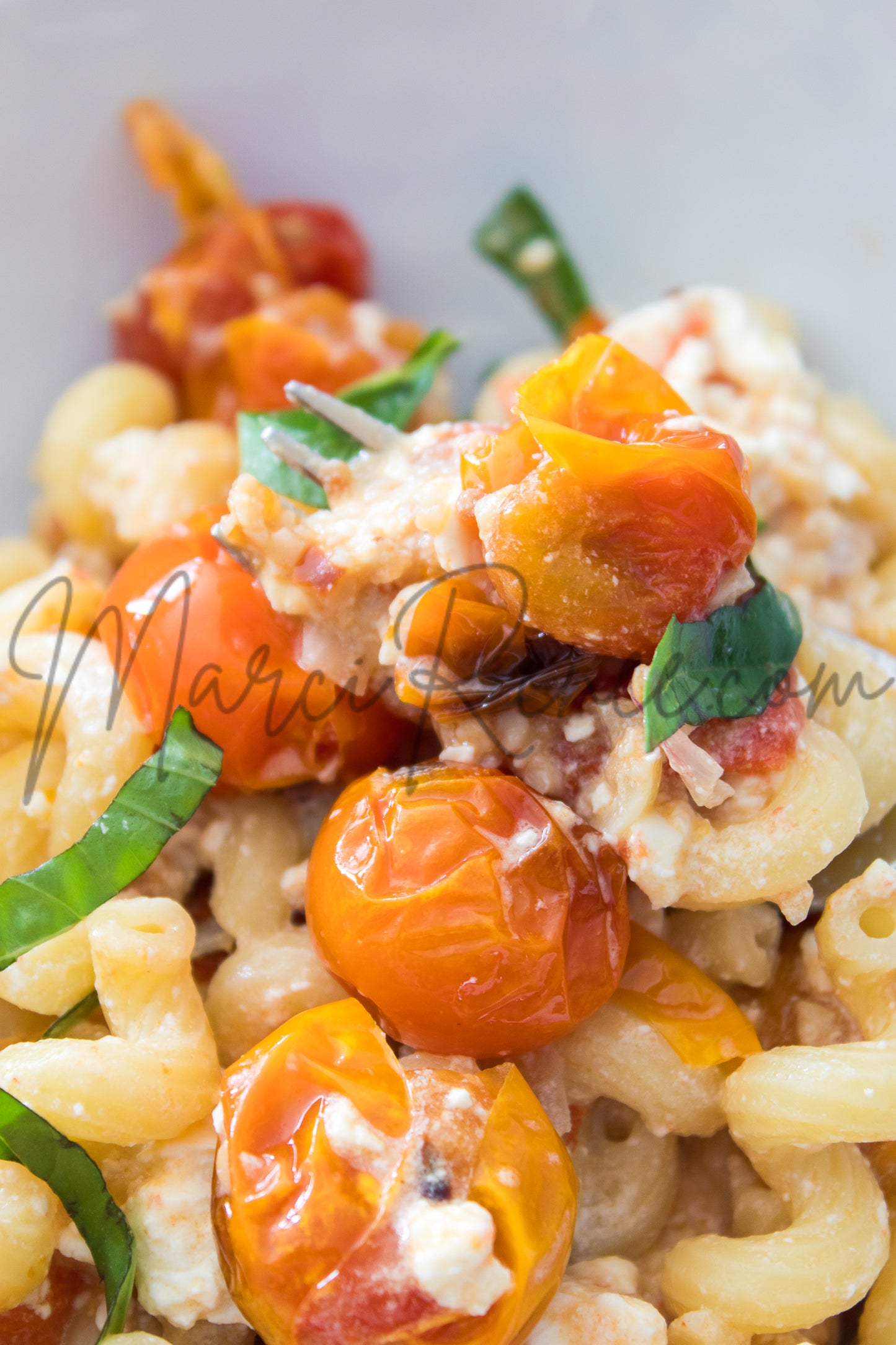 Exclusive: Roasted Cherry Tomato and Feta Pasta